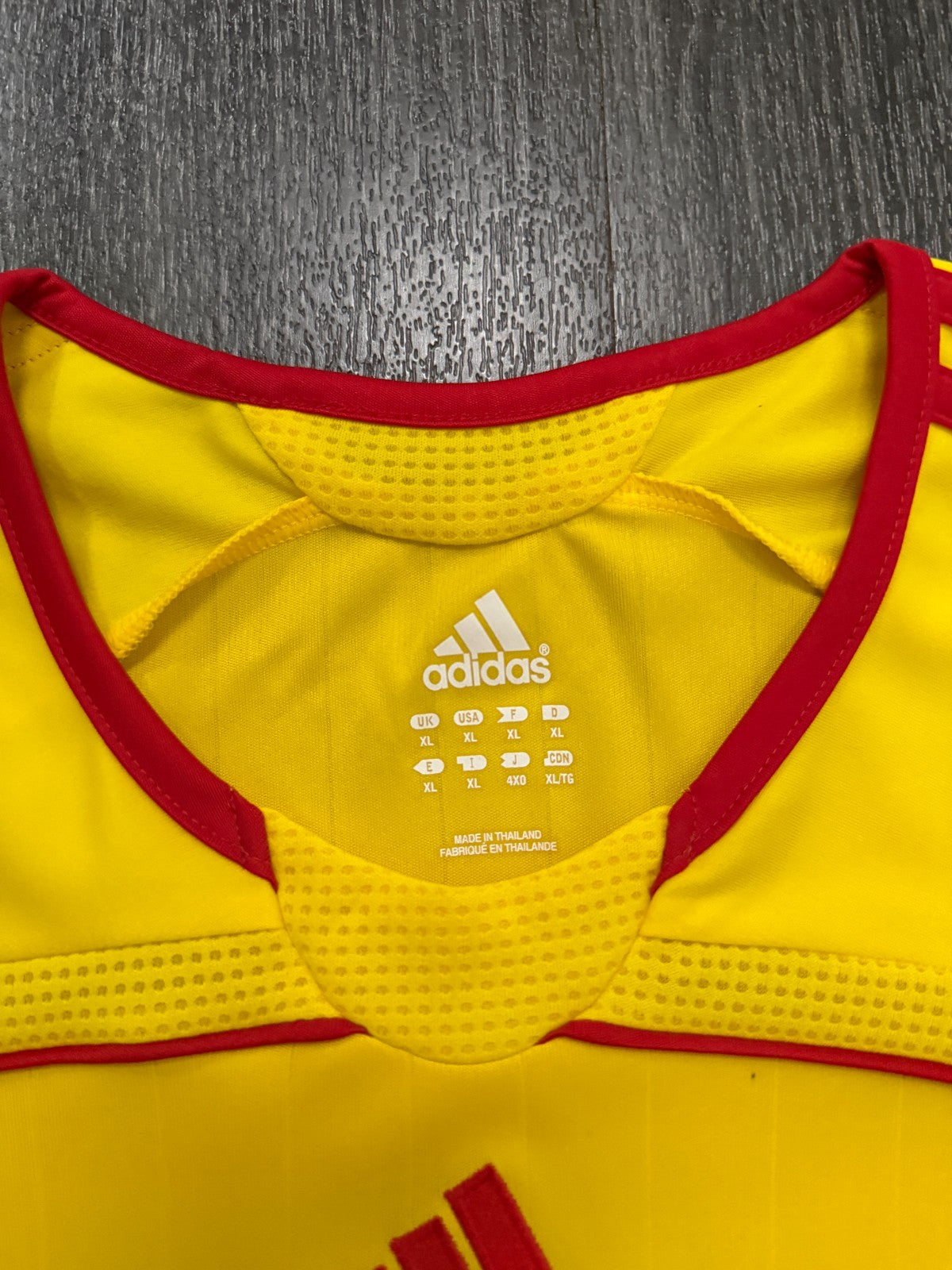 Original Adidas Liverpool 2006/2007 Away Shirt Mens Extra Large XL2