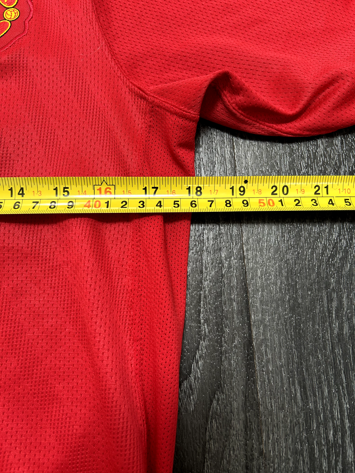 Original Authentic Nike Manchester United 2007/2008 Home Shirt Mens Small7