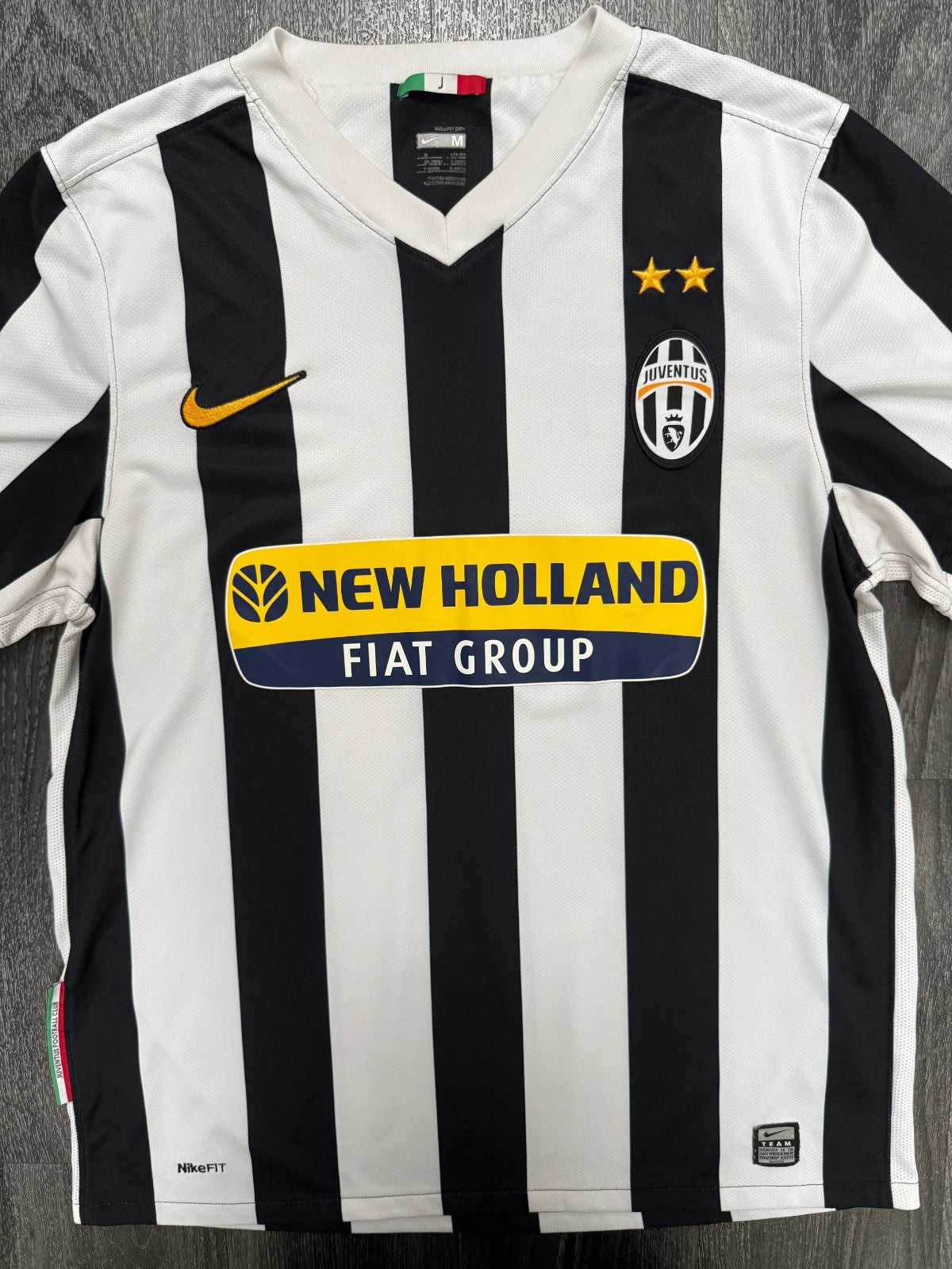 Original Nike Juventus 2009/2010 Home Shirt Mens Medium M0