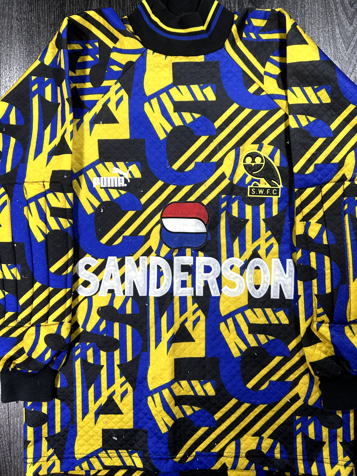 Puma Sheffield Wednesday 1996/1997 Goalkeeper Shirt Mens Small0