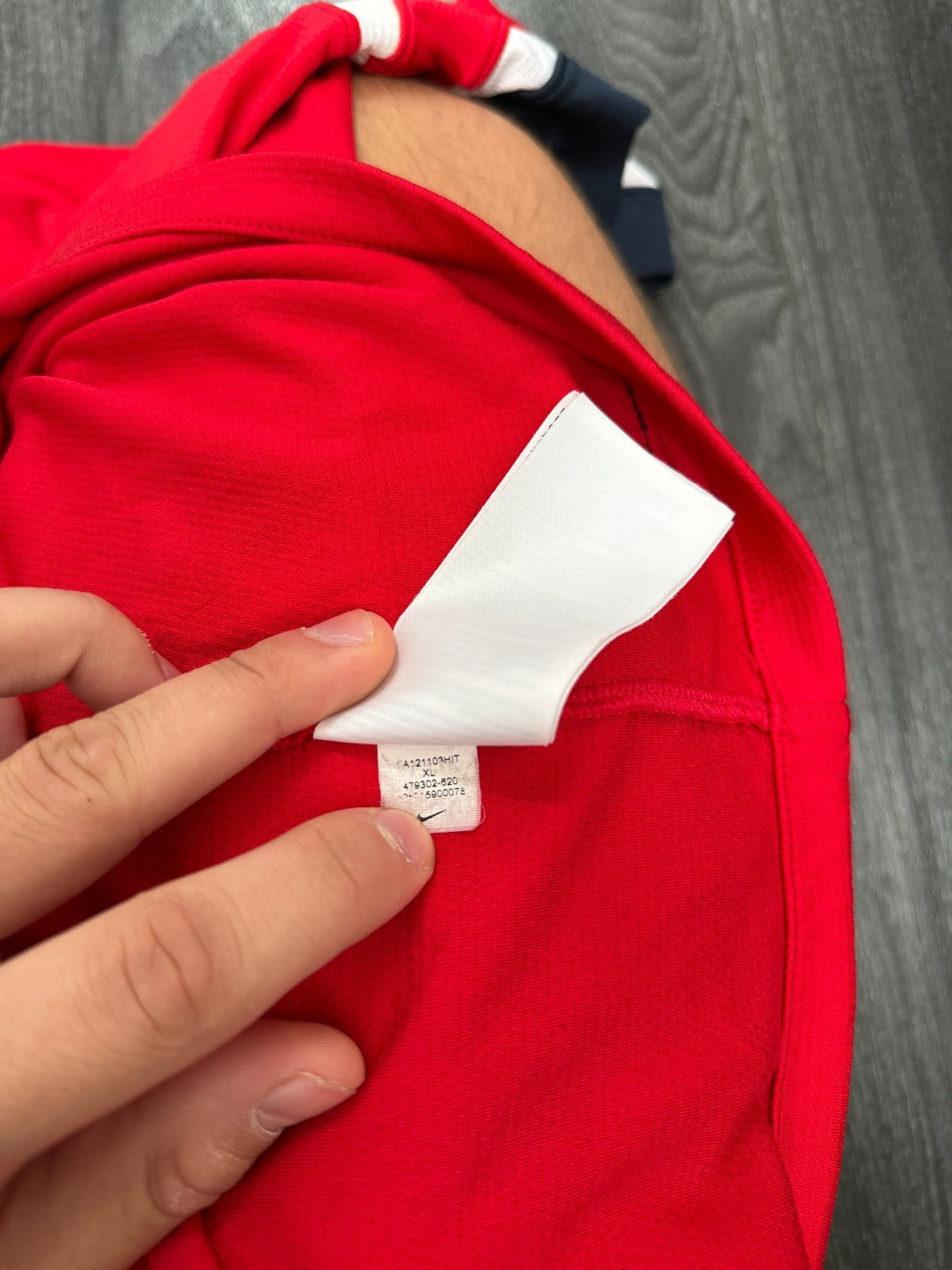 Original Authentic Nike Arsenal 2012/2013 Home Shirt Mens Extra Large8