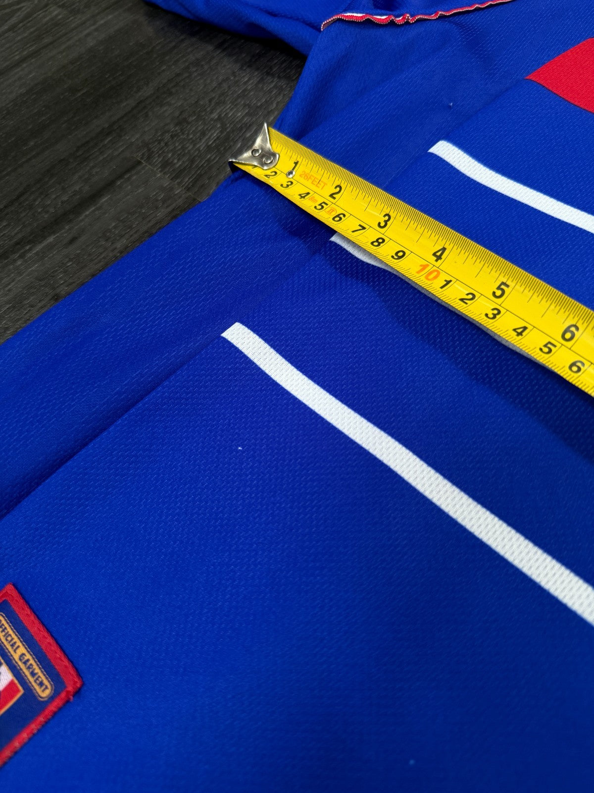 Original Authentic Adidas France 1998 Home Shirt Mens Medium6