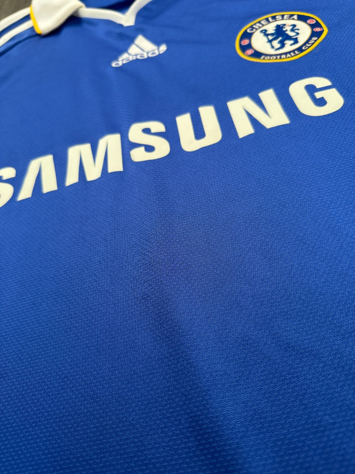 Original Authentic Adidas Chelsea 2008/2009 Home Shirt Mens Extra Large3