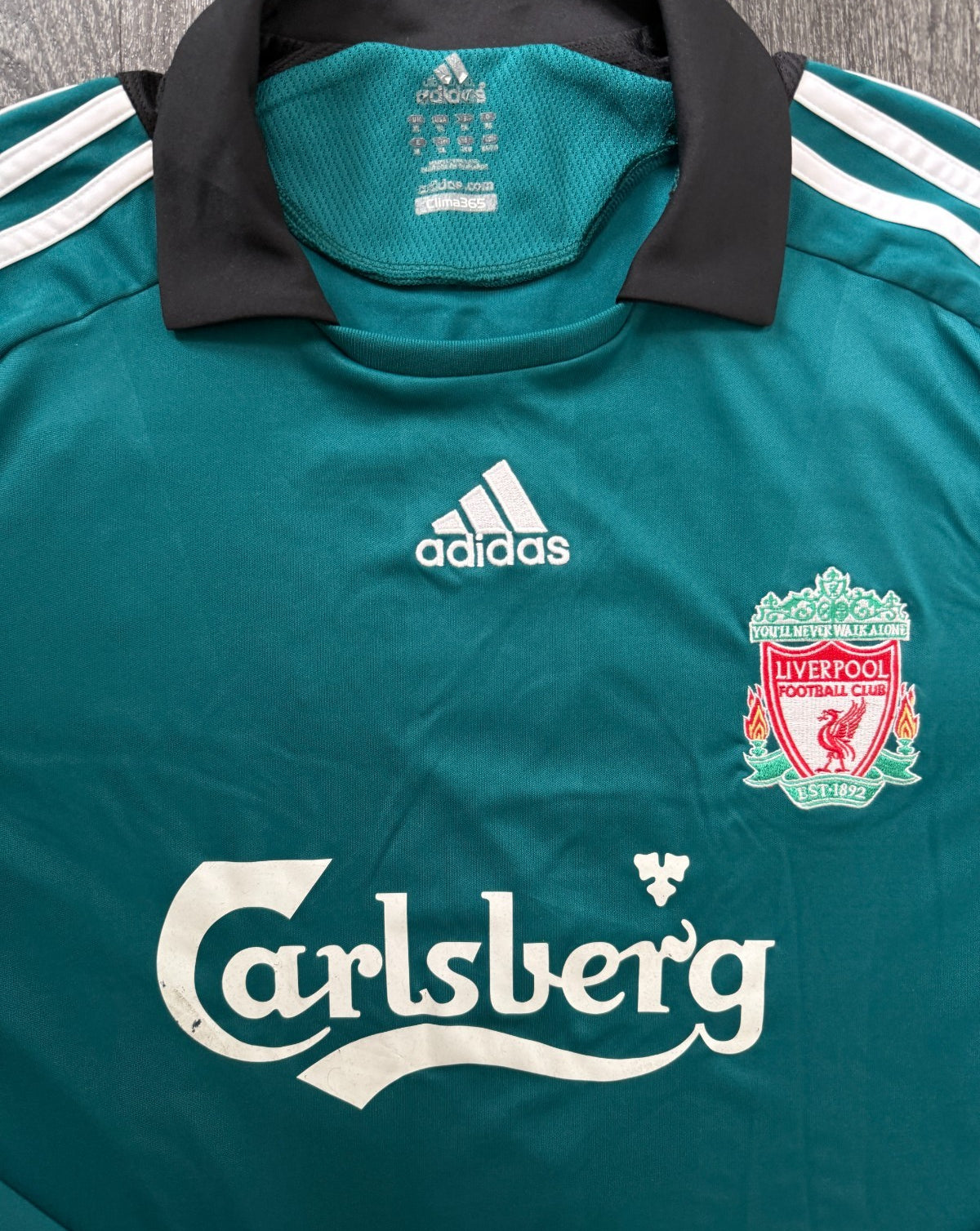 Adidas Liverpool 2008/2009 Long Sleeve Third Shirt AGGER 5 Mens Extra Large2