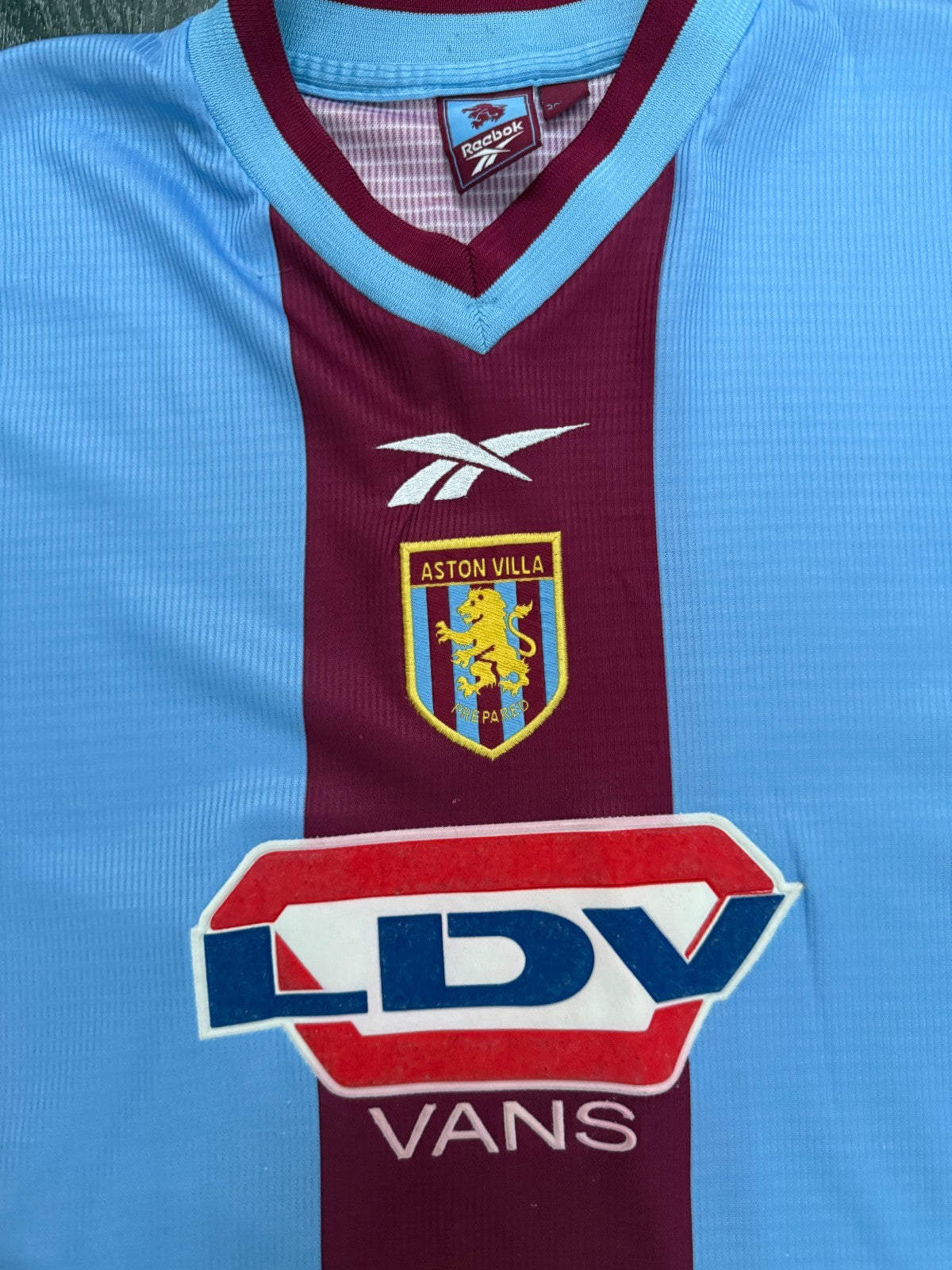 Original Reebok Aston Villa 1999/2000 Home Shirt Mens Medium M1