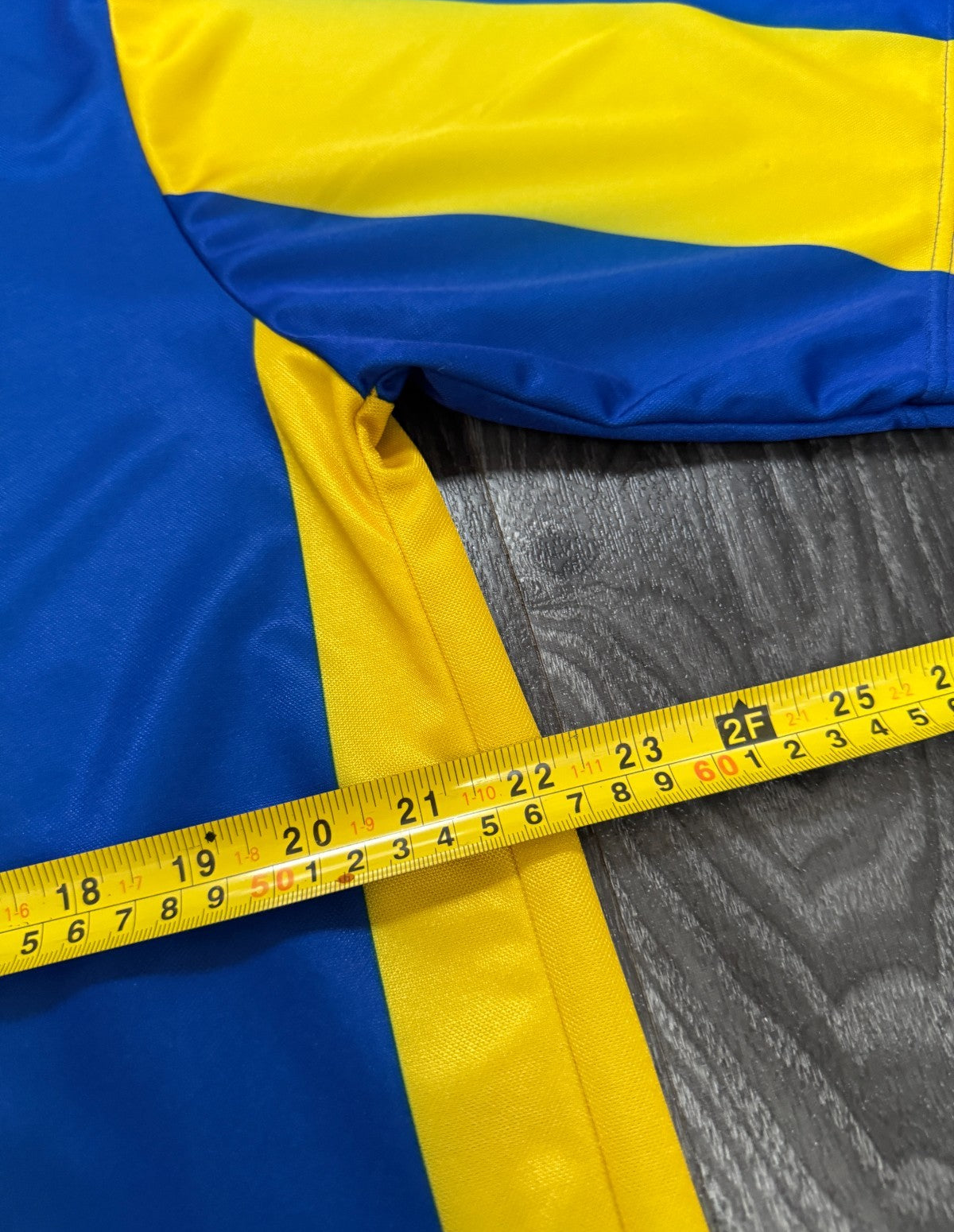 Original Asics Leeds United 1993/1994 Away Shirt Mens Extra Large XL5