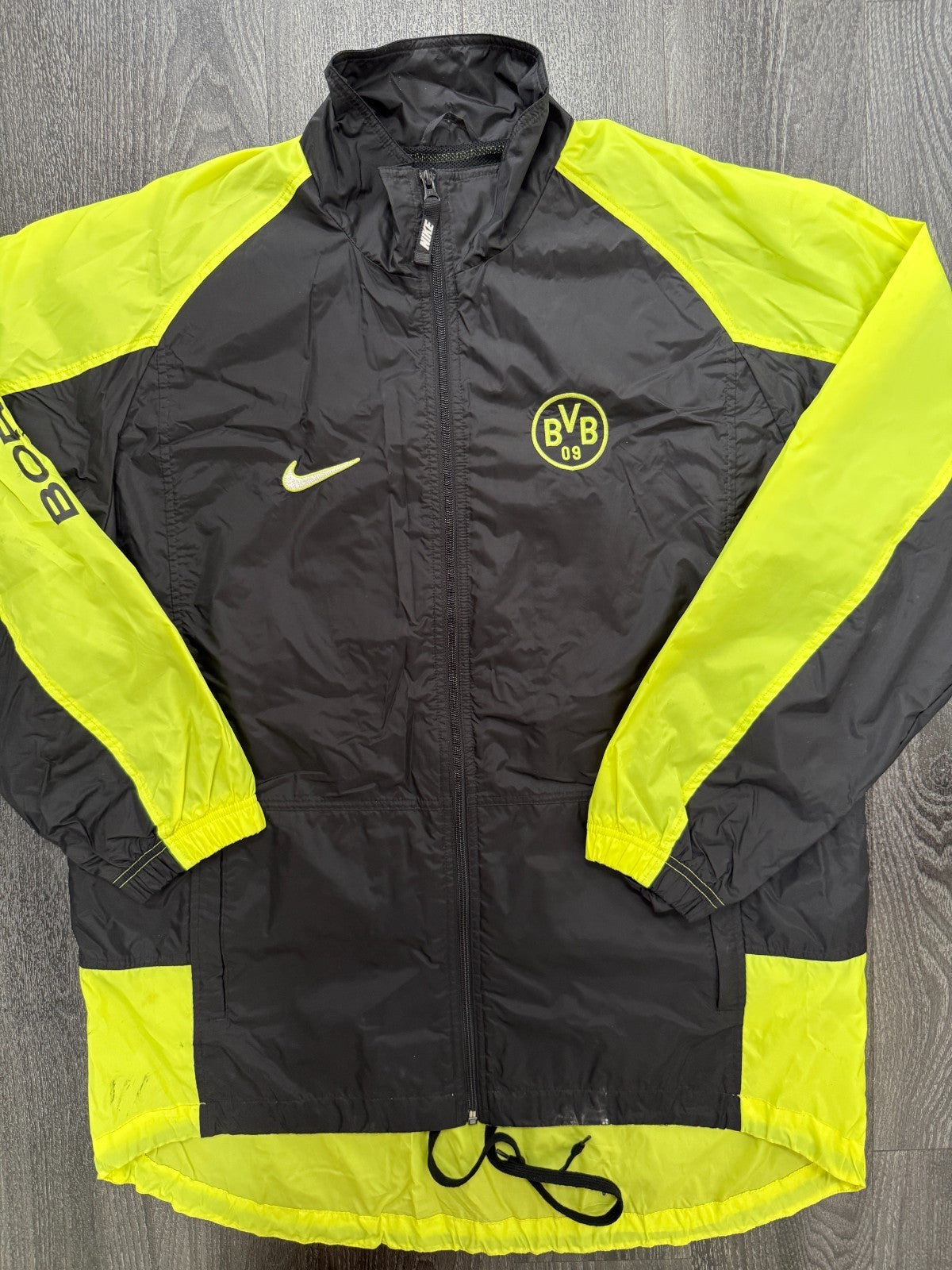 Original Nike Borussia Dortmund BVB 1997/1998 Track Jacket Mens XL0