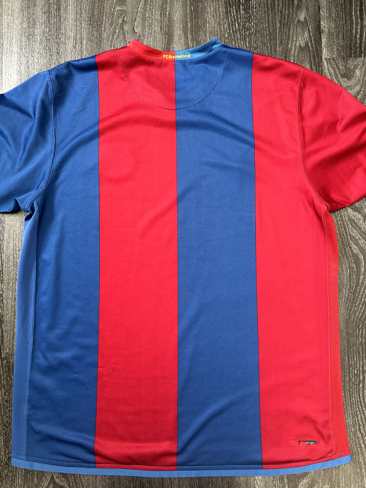 Original Authentic Nike Barcelona 2006/2007 Home Shirt Mens Extra Large11