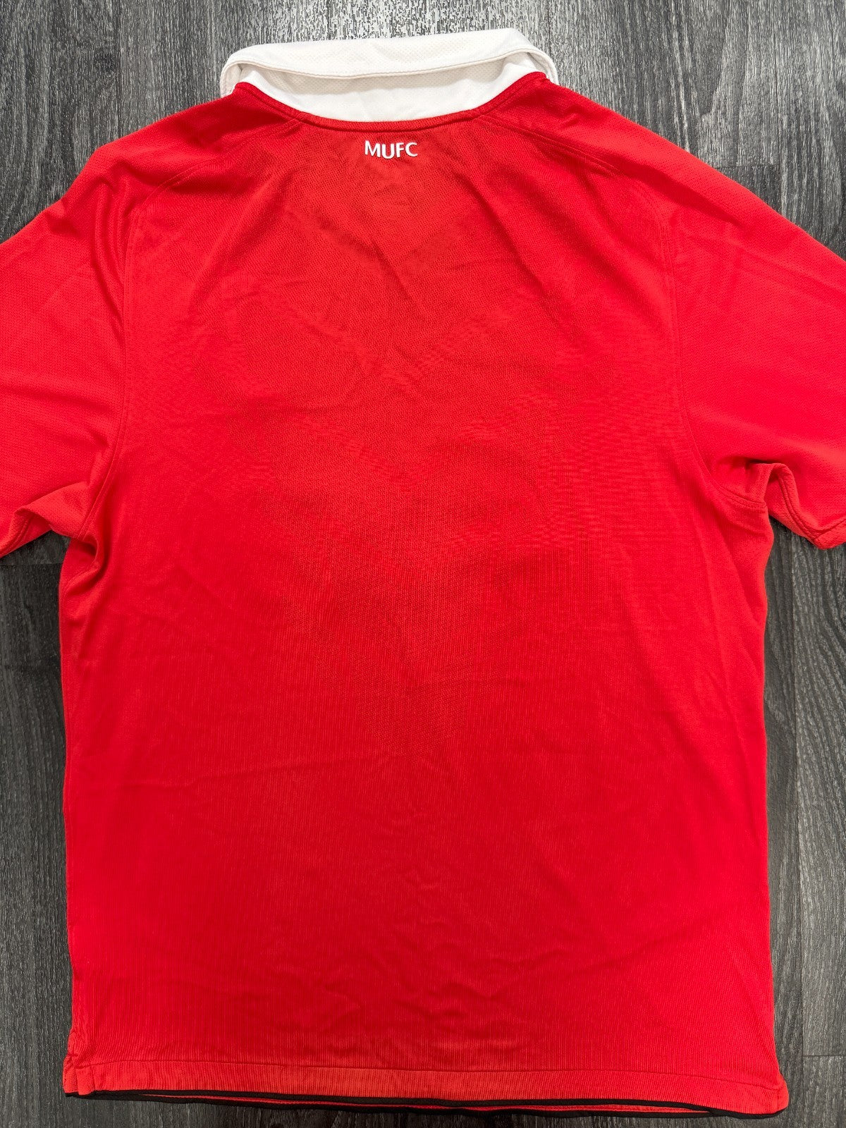 Original Authentic Nike Manchester United 2010/2011 Home Shirt Mens Medium7