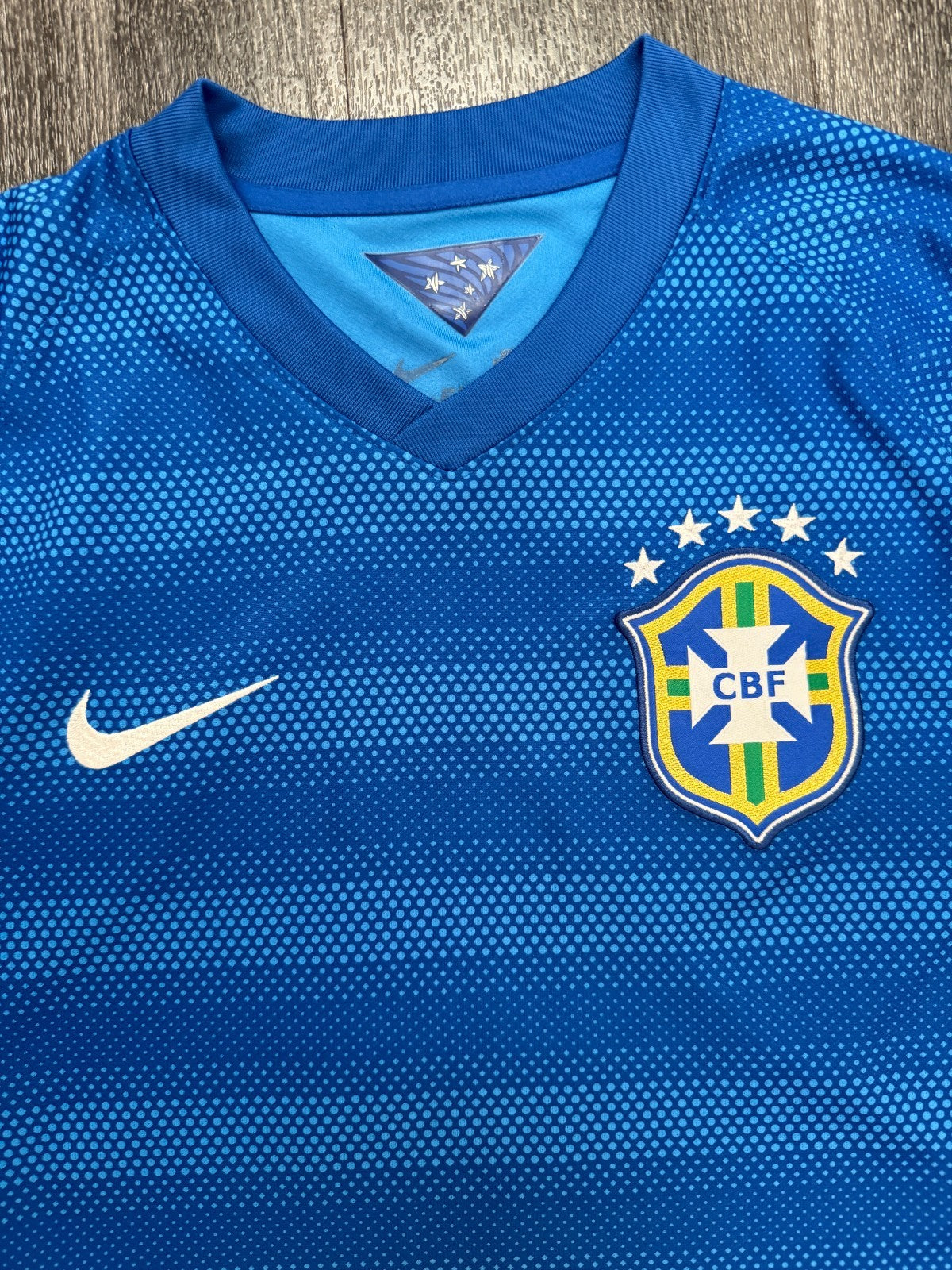 Original Nike Brazil Brasil 2014 Away Shirt Mens Small1