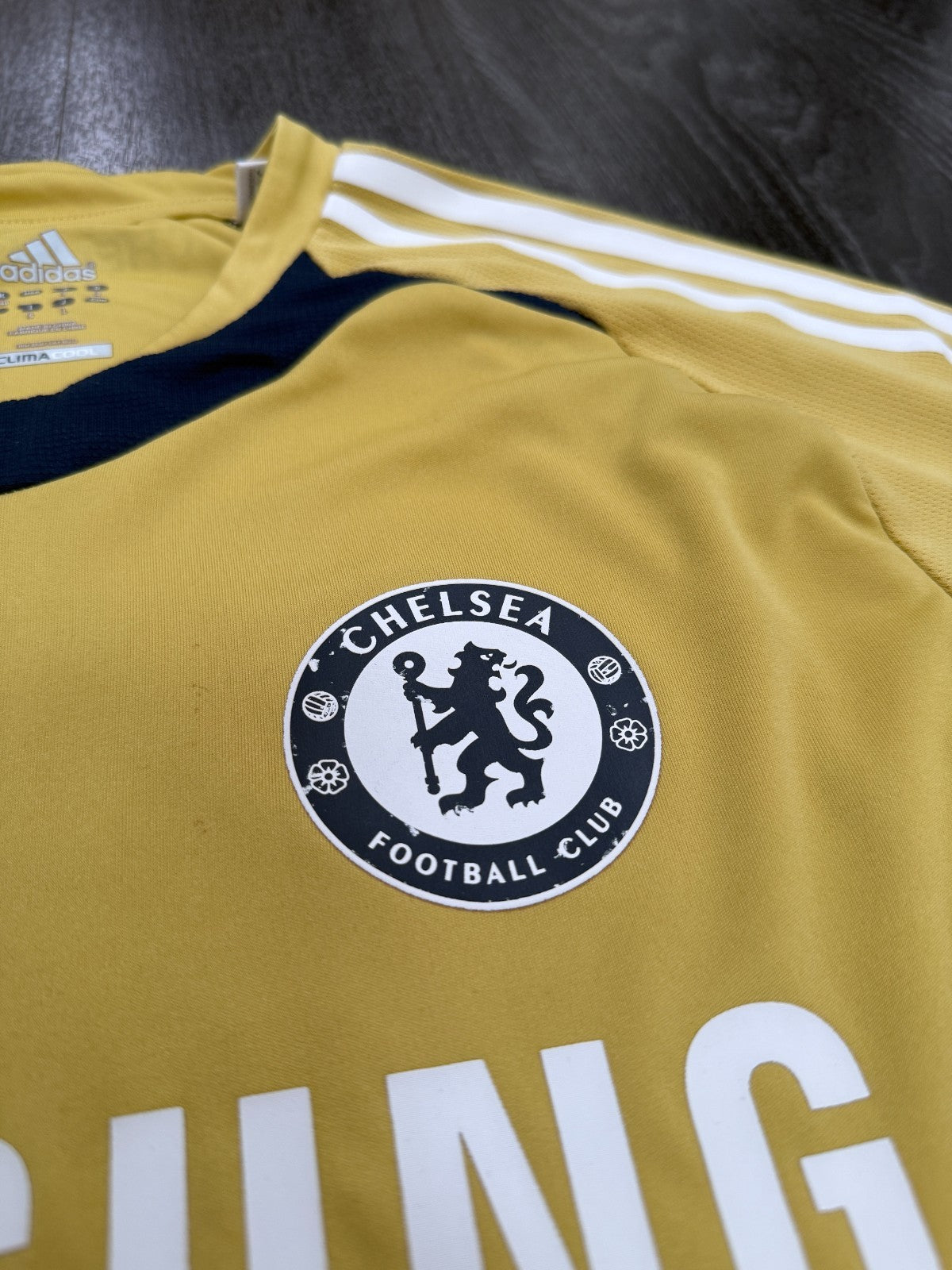 PLAYER ISSUE Adidas Chelsea 2010/2011 Training Shirt Mens Medium4