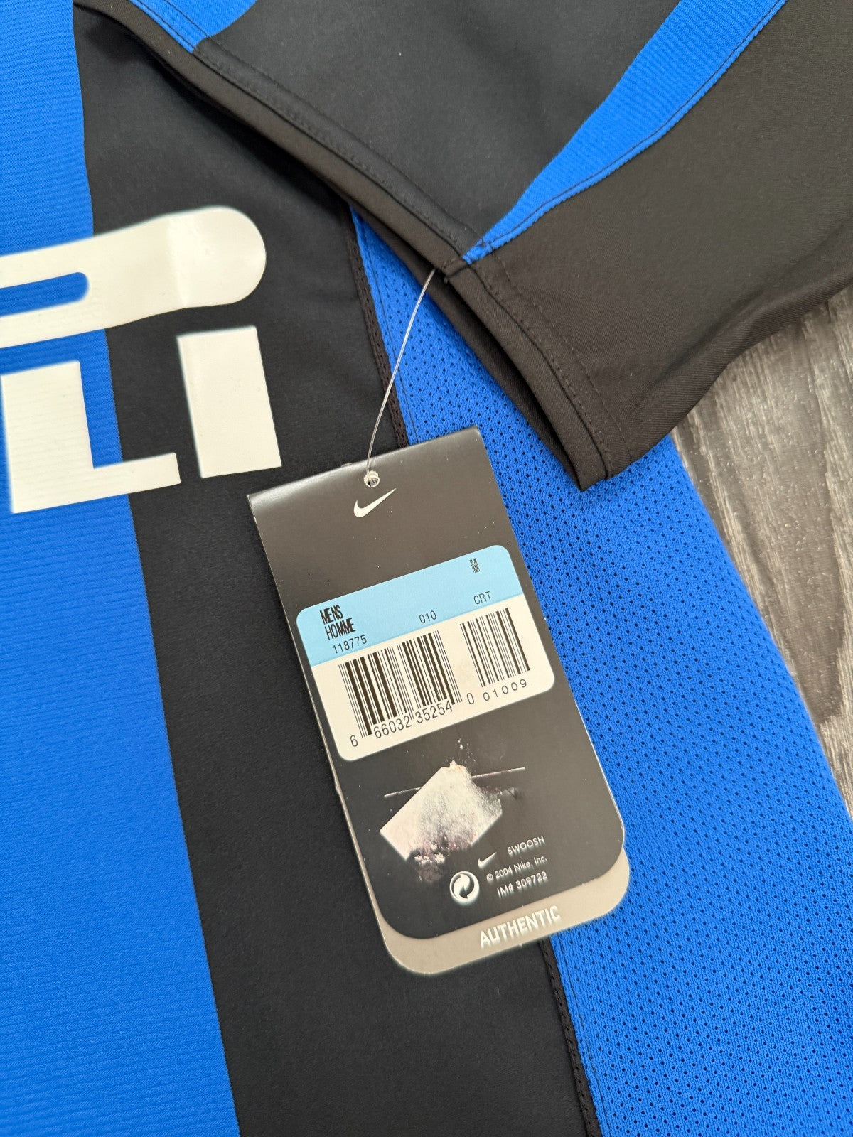 BNWT Nike Inter Milan 2004/2005 Home Shirt Mens Medium M3