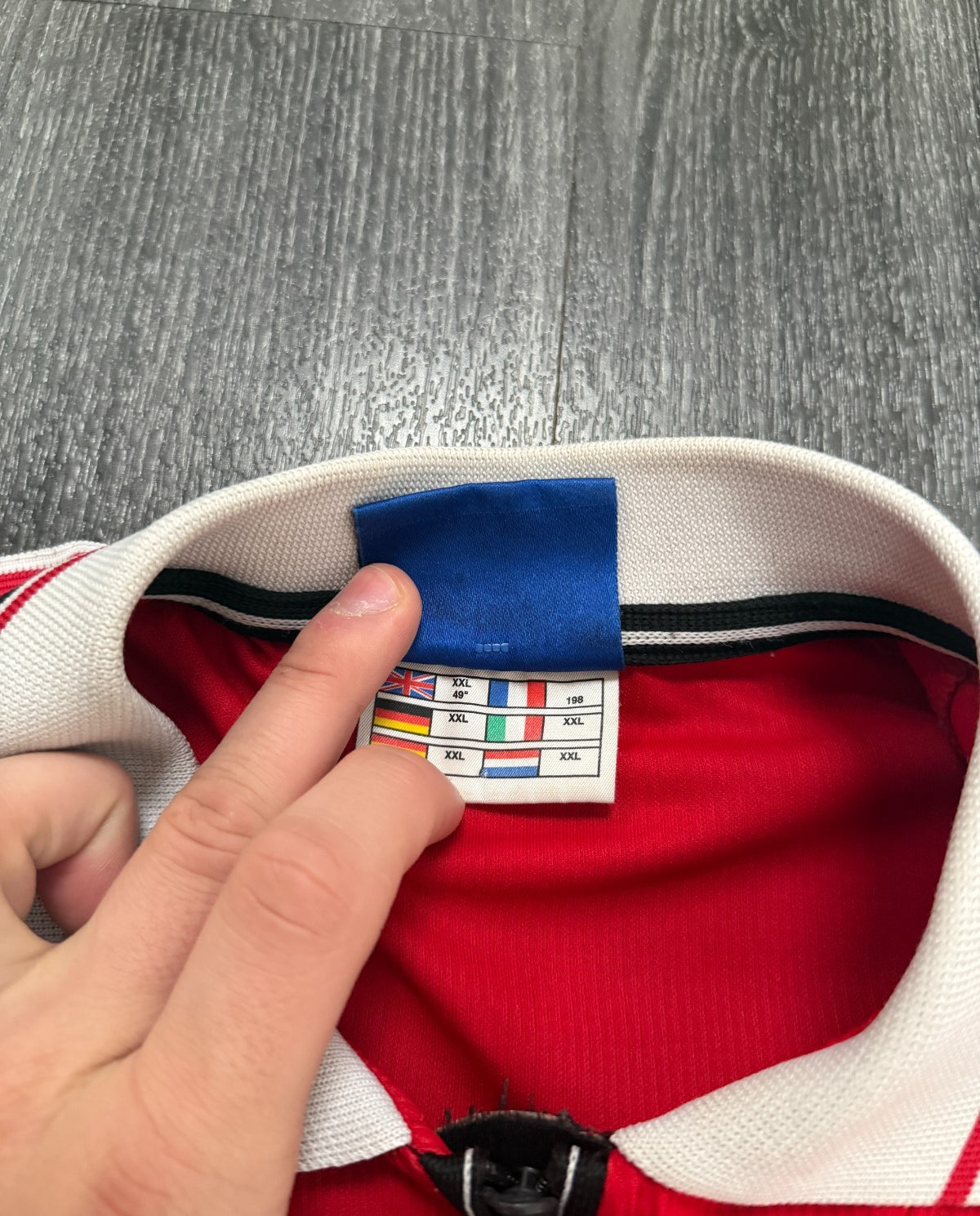 Original Umbro Manchester United 1998/1999 Home Shirt Mens XXL 2XL3