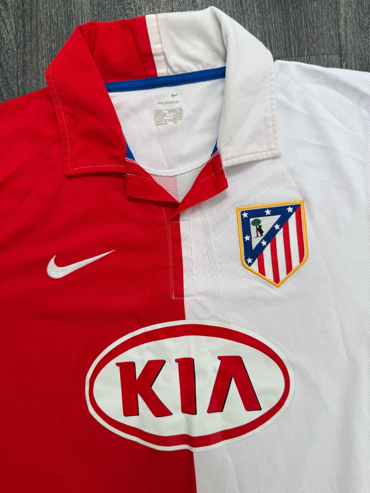 Original Authentic Nike Ateltico Madrid 2006/2007 Home Shirt Mens Small1