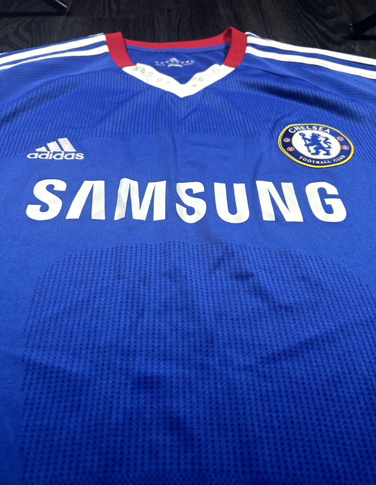 Original Authentic Adidas Chelsea 2010/2011 Home Shirt Mens Extra Large7