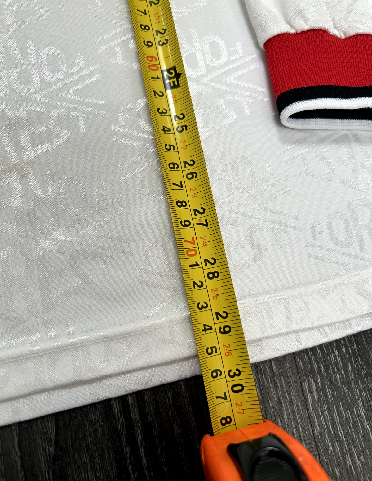 Authentic Umbro Nottingham Forest 1991/1992 Away Shirt Long Sleeve Mens Large14