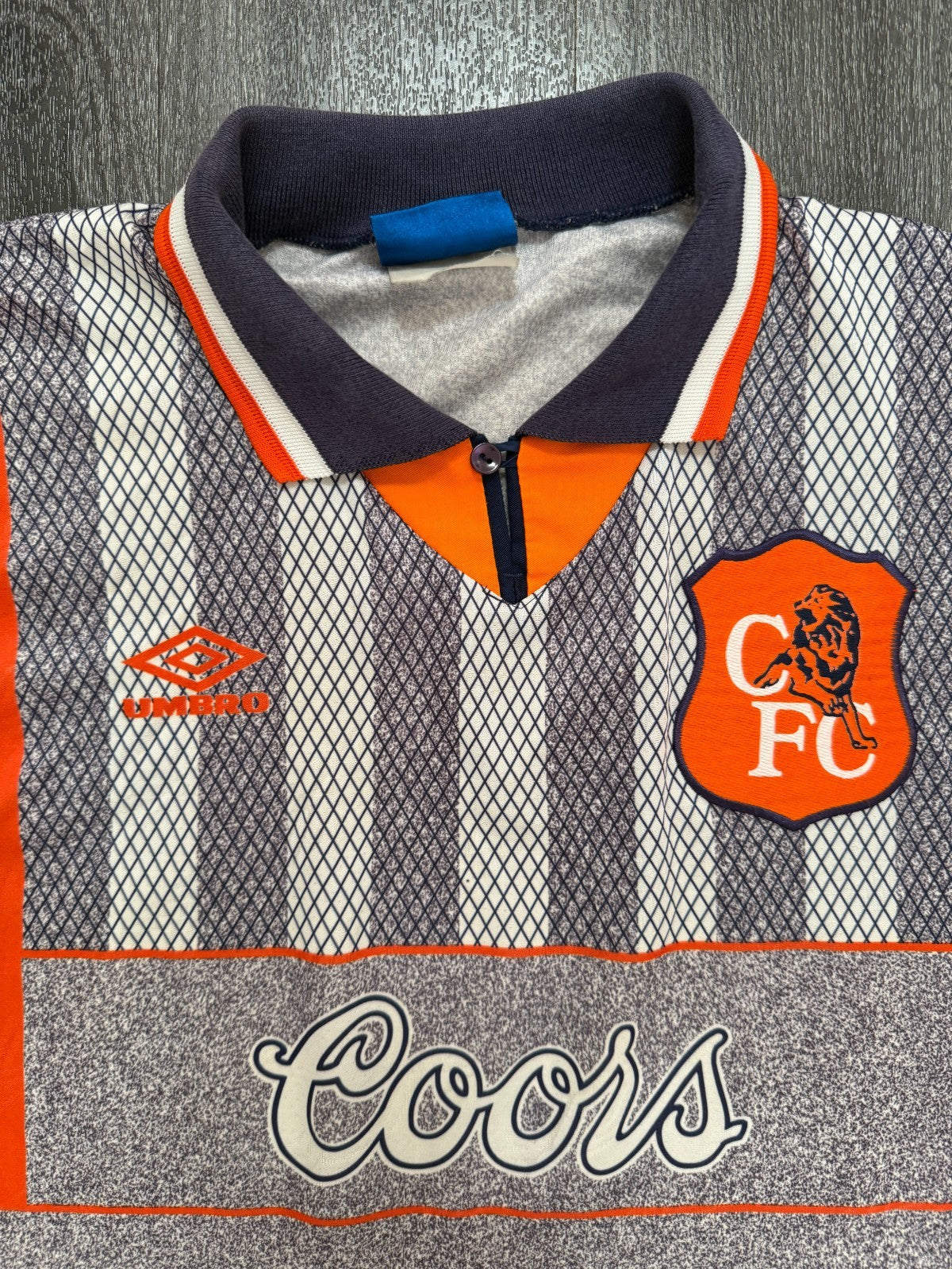 Original Umbro Chelsea 1994/1995 Away Shirt Mens Extra Large XL1