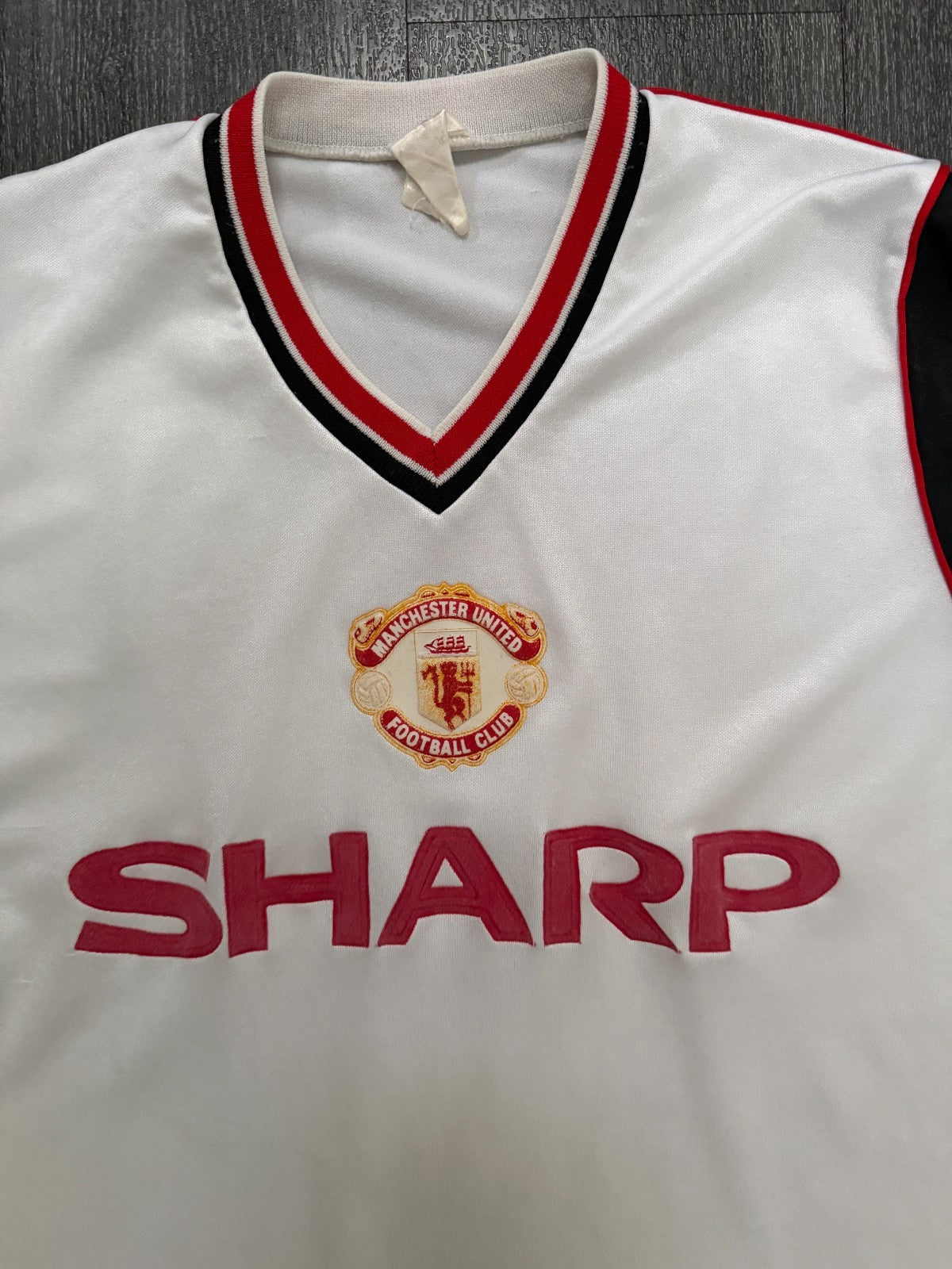 Original Adidas Manchester United 1984/1985 Away Shirt Mens Medium1