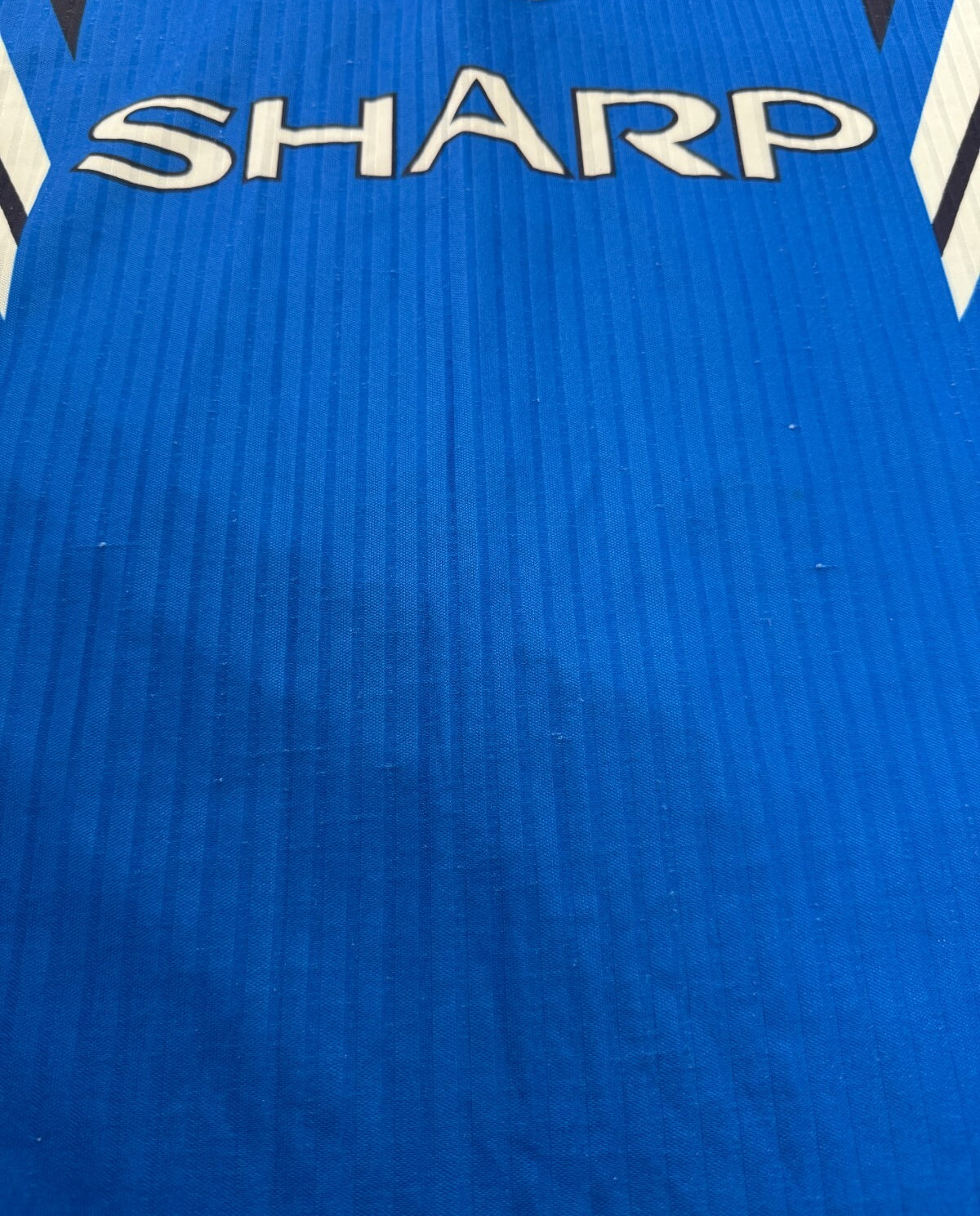 Original Authentic Umbro Manchester United 1996/1997 SHERINGHAM 10 Third Shirt12