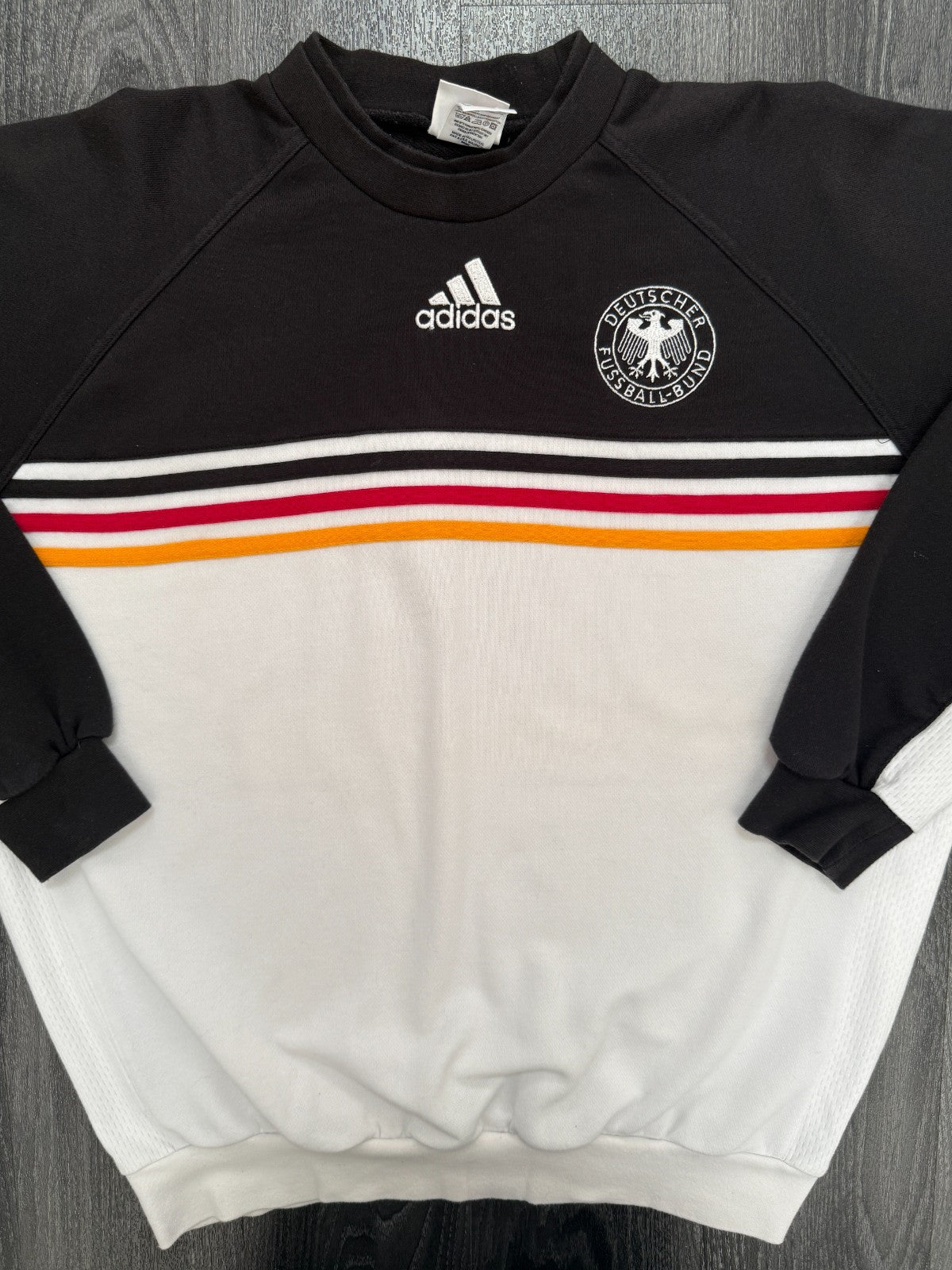 Original Adidas Germany 1998/1999 Training Jumper Sweatshirt Mens Medium0