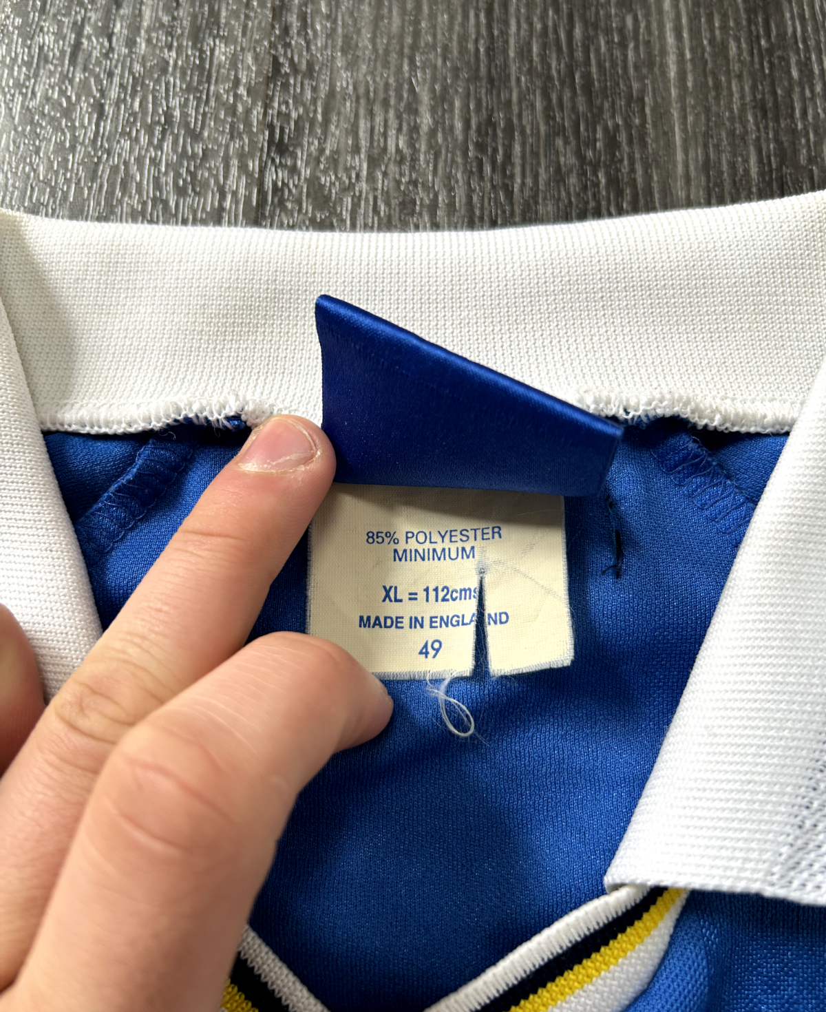 Original Authentic Umbro Chelsea 1997/1998 Home Shirt Mens Extra Large9