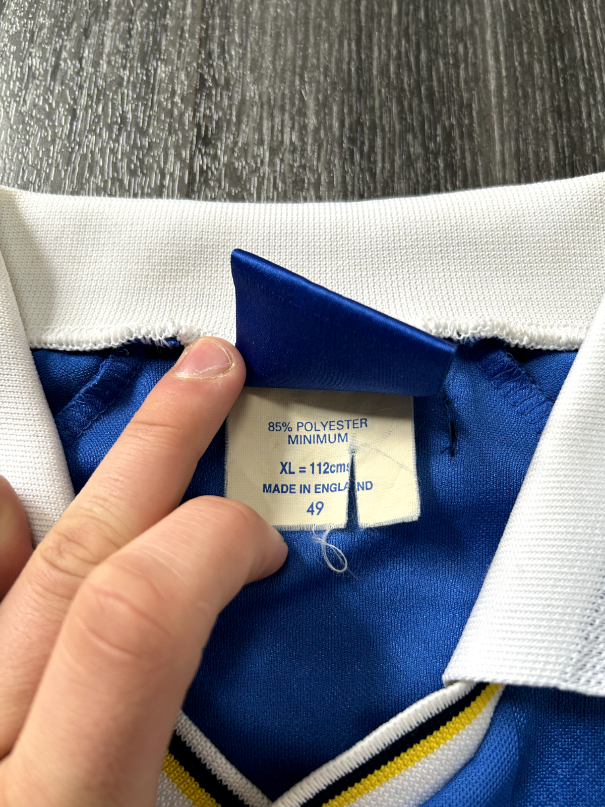 Original Authentic Umbro Chelsea 1997/1998 Home Shirt Mens Extra Large9