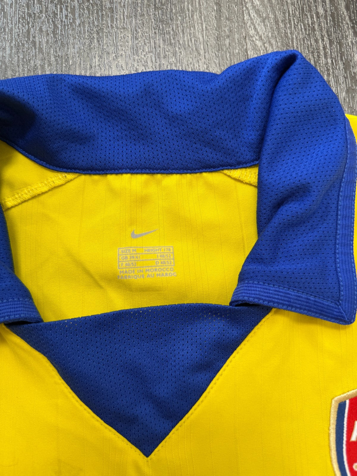 Original Authentic Nike Arsenal 2003/2004 Away Shirt Mens Medium2