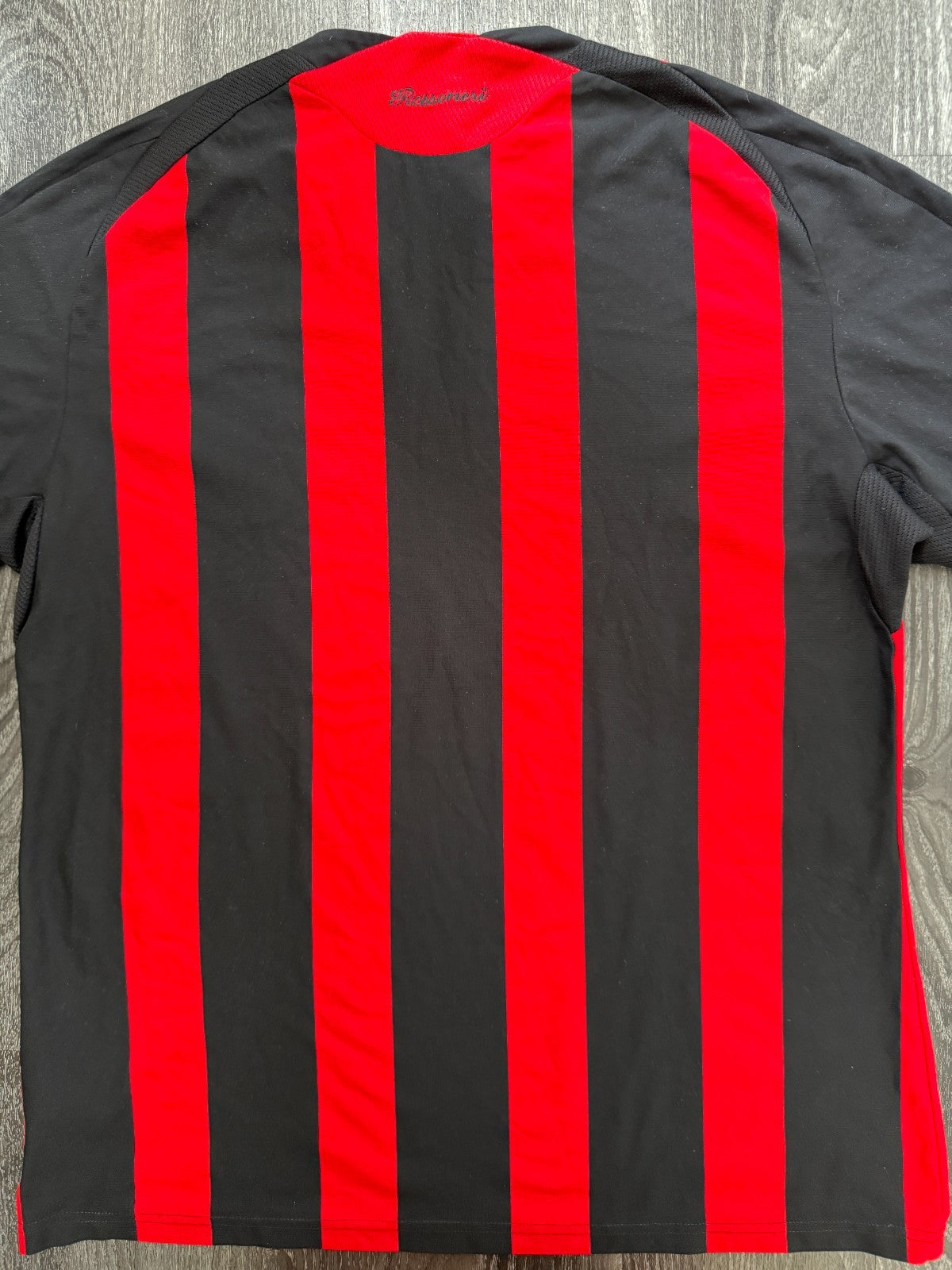 Original Authentic Adidas AC Milan 2008/2009 Home Shirt Mens Large5
