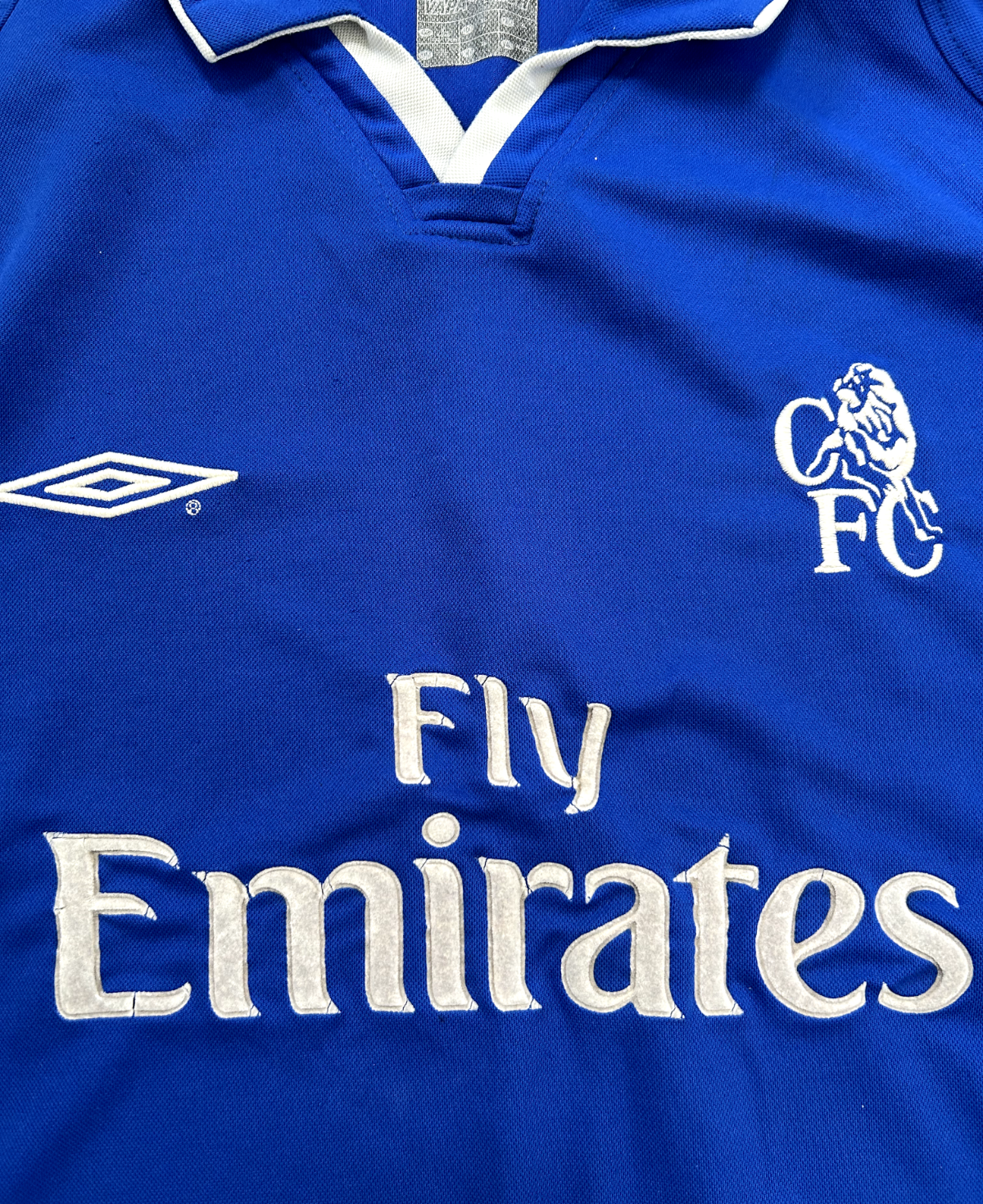 Original Authentic Umbro Chelsea 2001/2002 Home Shirt Mens Extra Large1