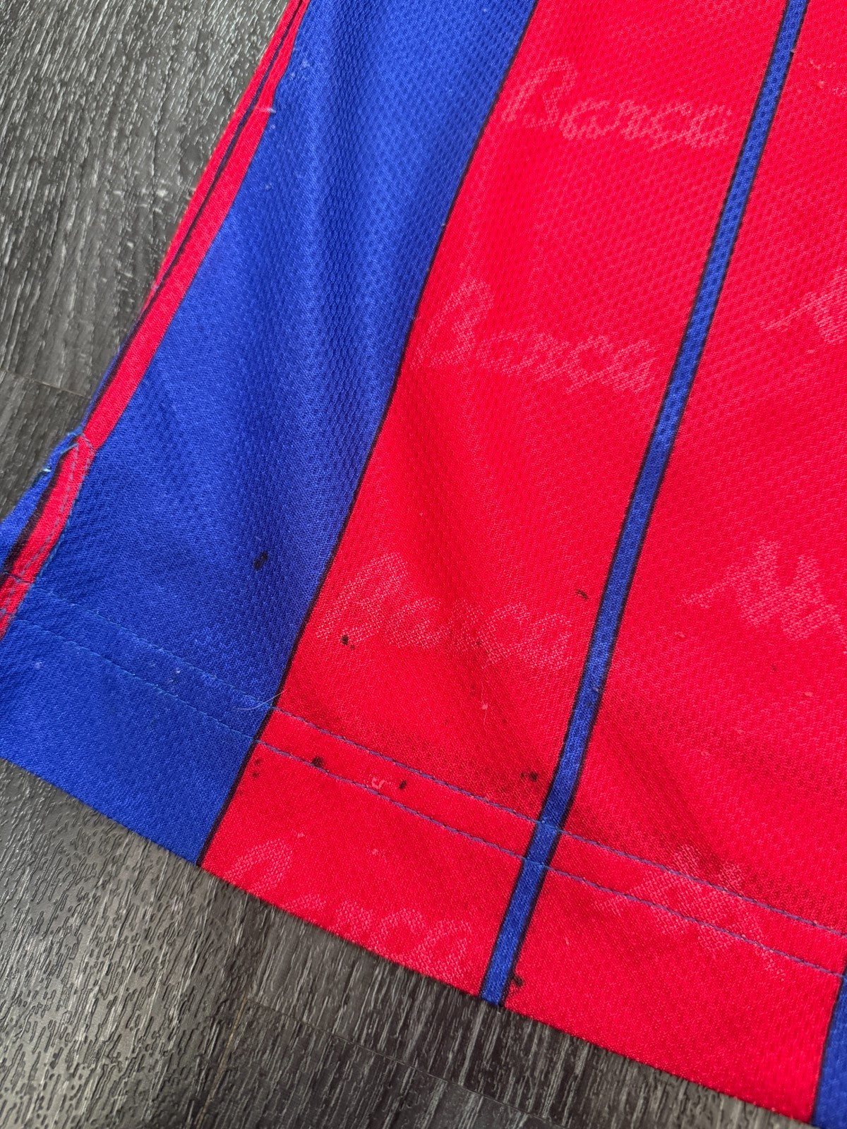 Original Kappa Barcelona 1997/1998 Home Shirt Mens Medium M9