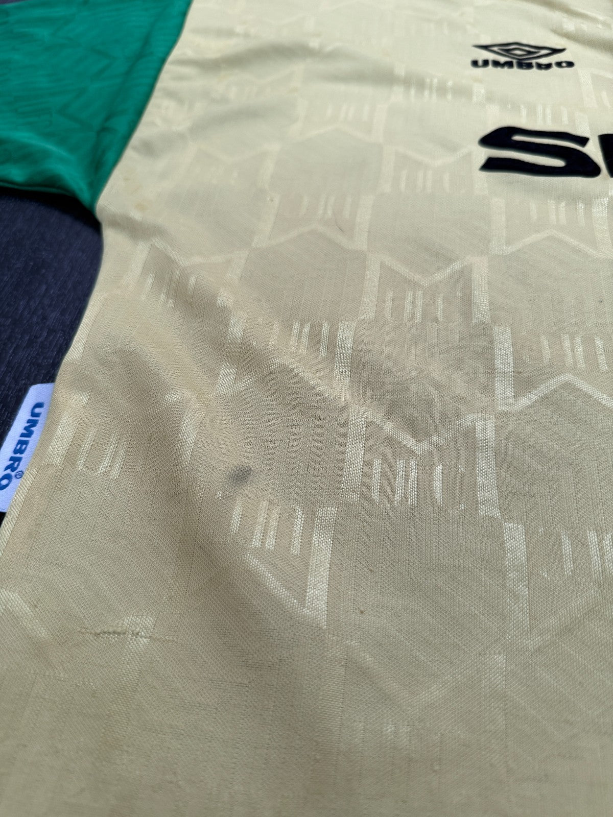 Original Umbro Manchester United 1992/1993 Third Shirt Mens Extra Large XL6