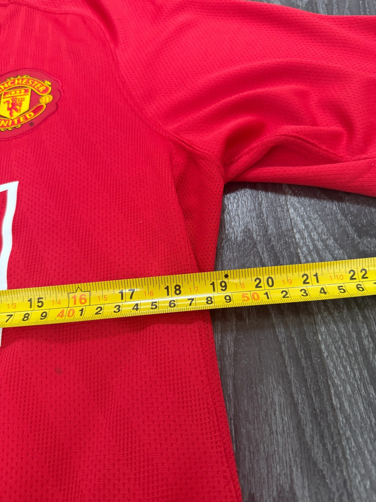 Original Nike Manchester United 2007/2008 Home Shirt Mens Medium6