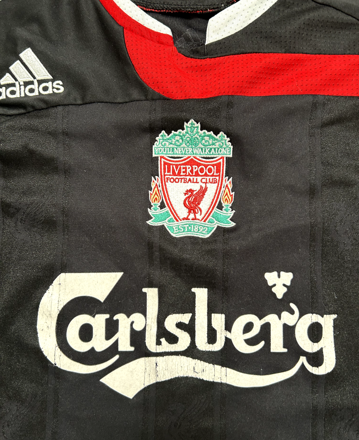 Original Authentic Adidas Liverpool 2007/2008 Long Sleeve Third Shirt Mens Small1