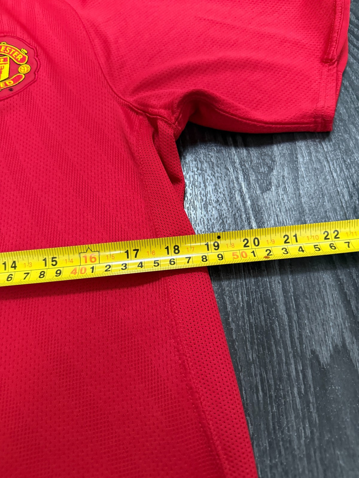 Original Nike Manchester United 2007/2008 Home Shirt mens Medium M5