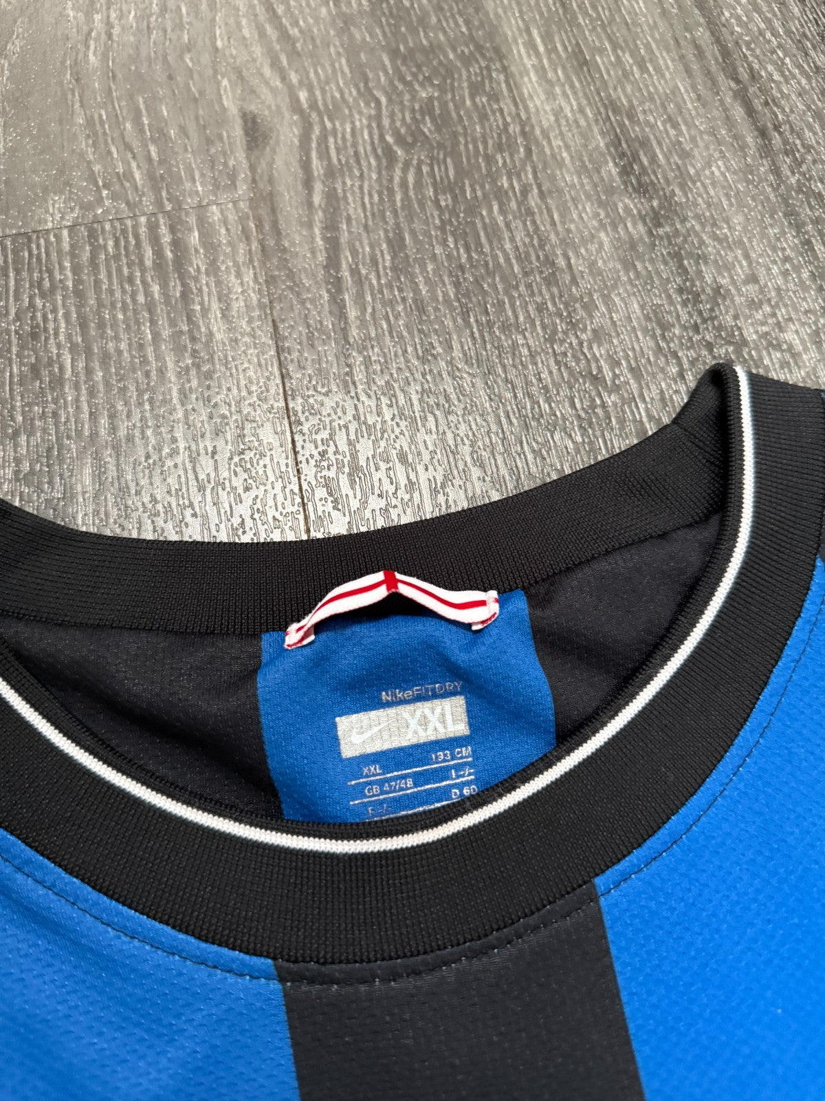 Original Nike Inter Milan 2009/2010 Home Shirt MAICON 13 Mens XXL 2XL4