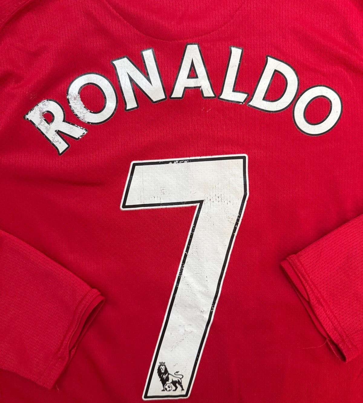 Nike Manchester United 2007/2008 Long Sleeve Home Shirt RONALDO 7 Mens Small1