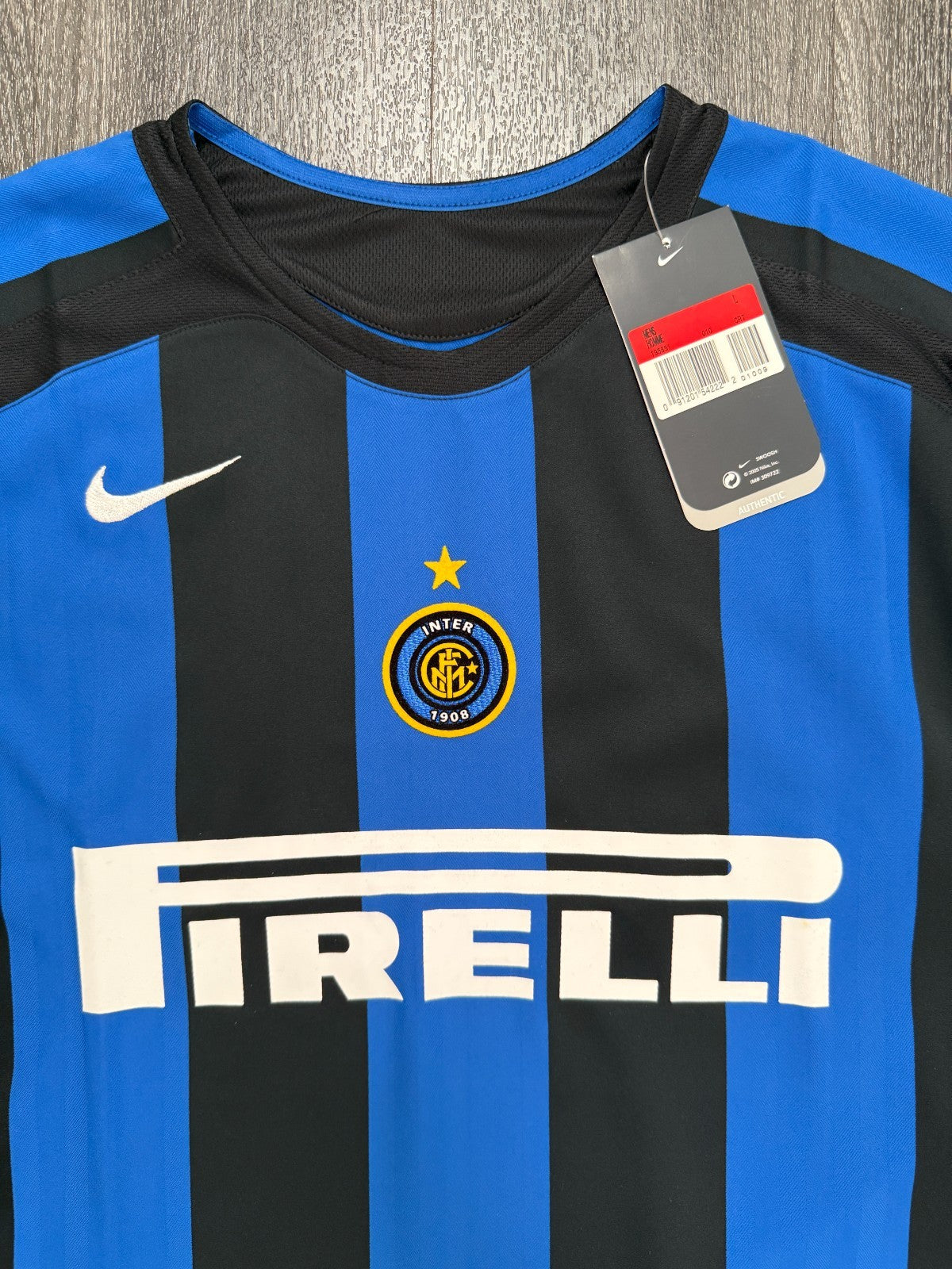 BNWT Nike Inter Milan 2005/2006 Home Shirt Mens Large L1