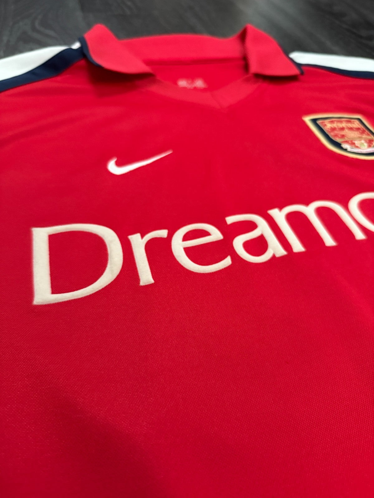 Original Nike Arsenal 2000/2001 Home Shirt BERGKAMP 10 Mens Medium M5