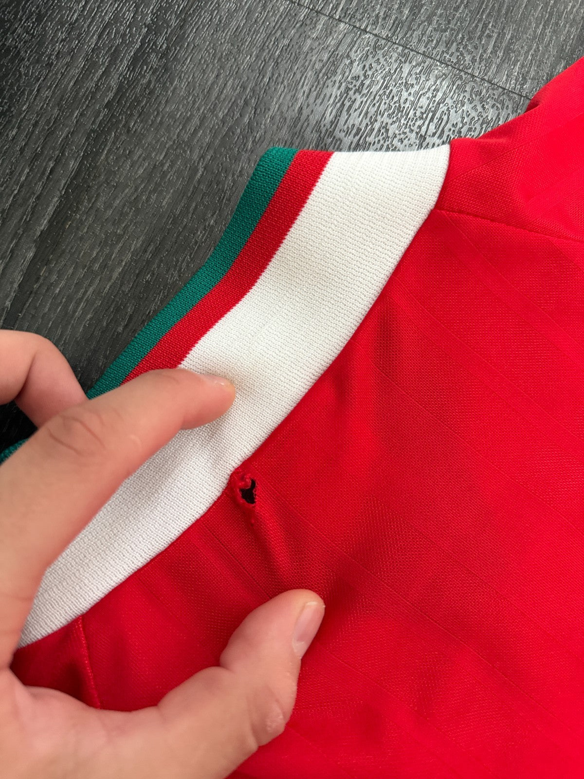 Original Authentic Adidas Liverpool 1993/1994 Home Shirt Mens Medium7