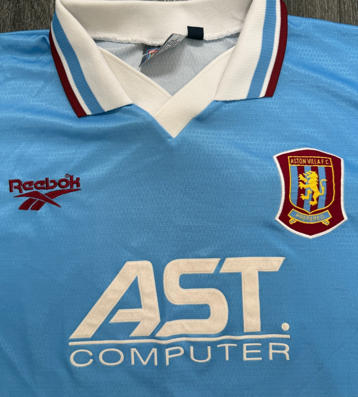 Original Authentic Reebok Aston Villa 1997/1998 Away Shirt Mens XXL 2XL1