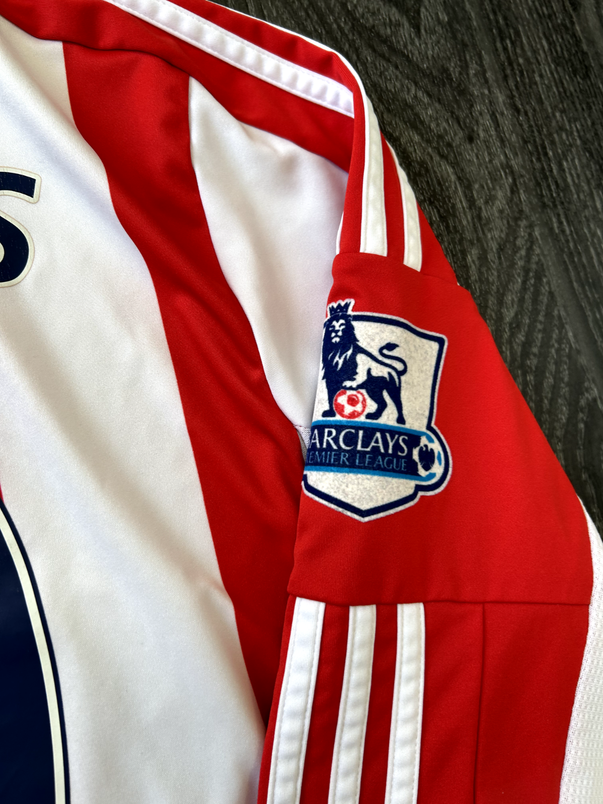 PLAYER SPEC Adidas Stoke City 2012/2013 LS Home Shirt WALTERS 19 Mens Medium14