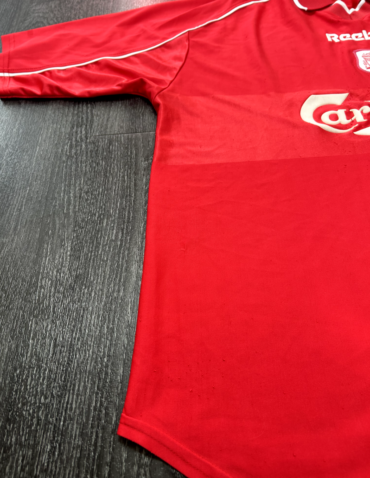 Original Authentic Reebok Liverpool 2001/2002 Home Shirt Mens Large7