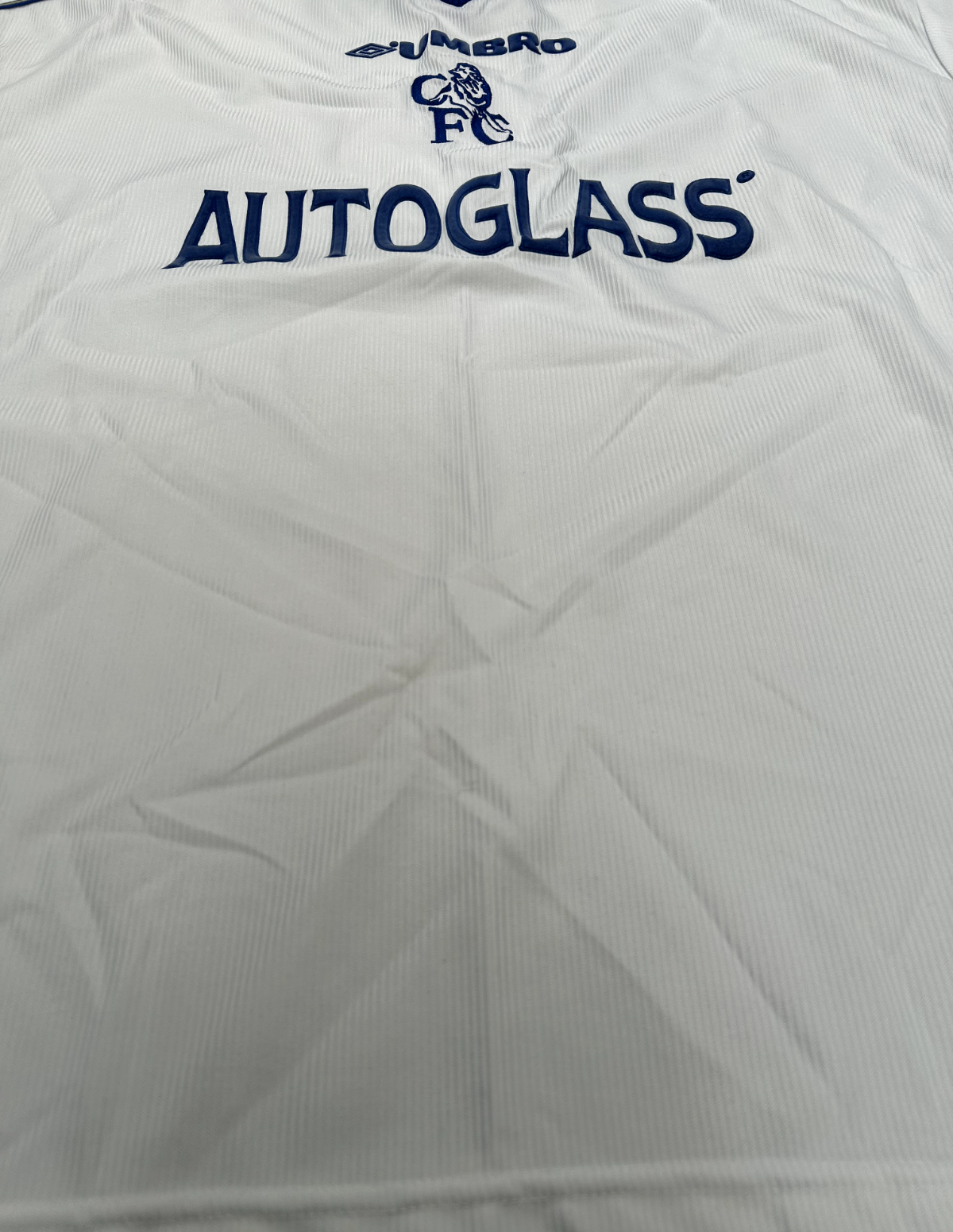 Original Authentic Umbro Chelsea 1998/1999 Away Shirt Poyet 8 Mens Extra Large8