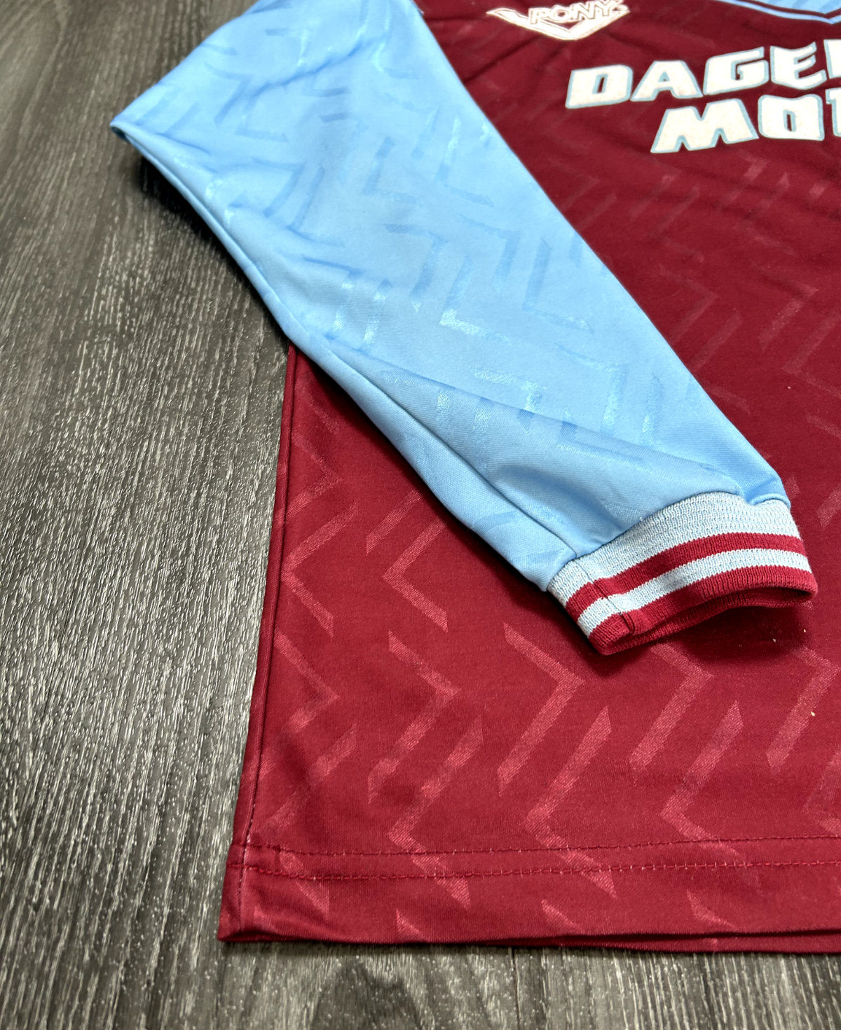 Authentic Pony West Ham United 1993/1994 Home Shirt Long Sleeve Rush 285
