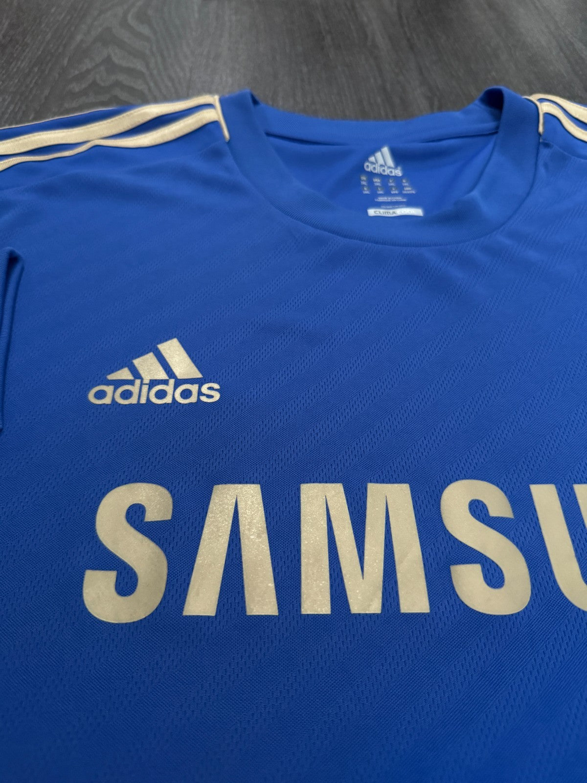 Original Adidas Chelsea 2012/2013 Long Sleeve Home Shirt Mens 3XL XXXL2