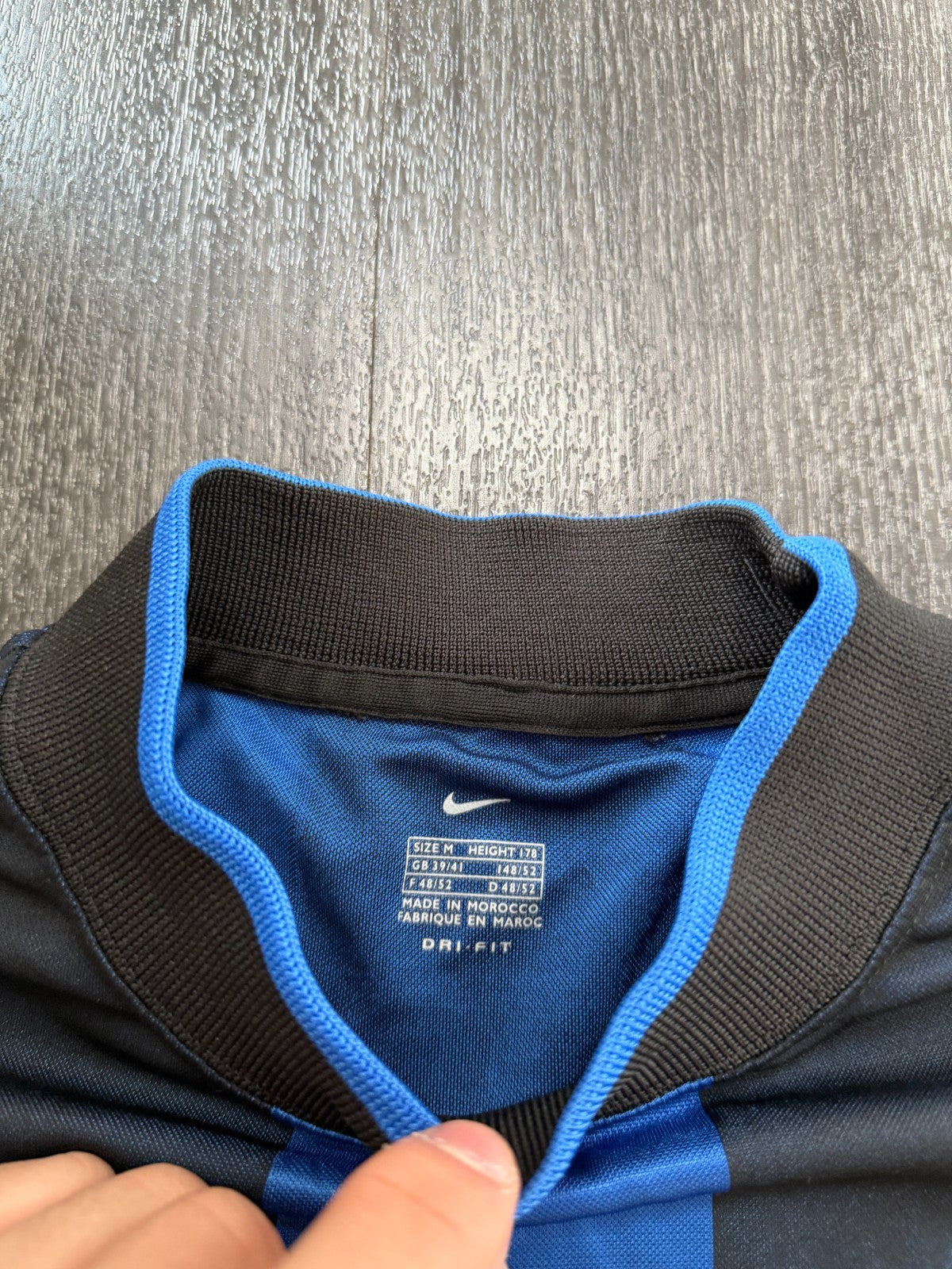 Original Authentic Nike Inter Milan 2000/2001 Home Shirt Mens Medium2