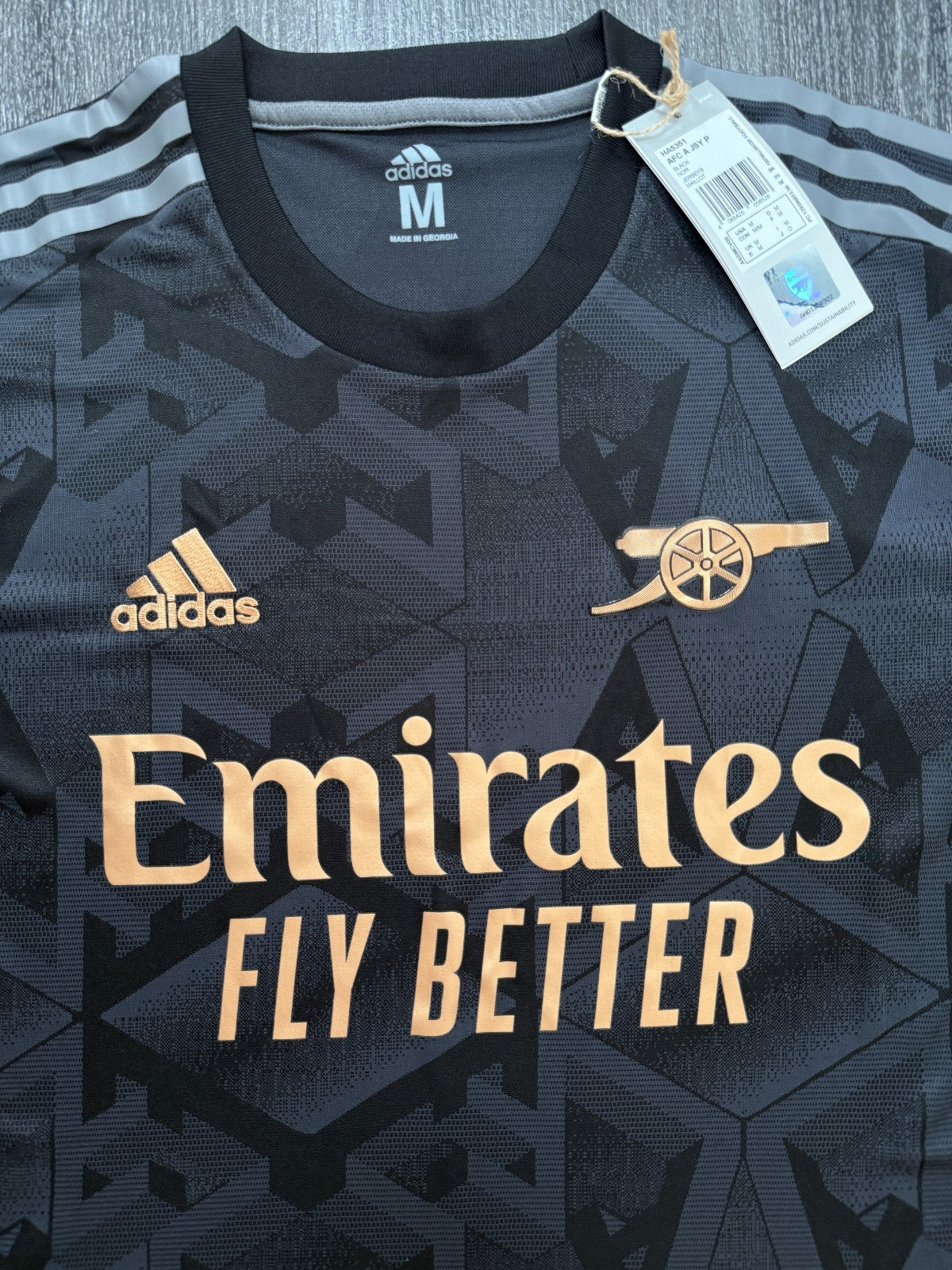 PLAYER ISSUE BNWT Arsenal 2022/2023 Away Shirt Mens Medium1