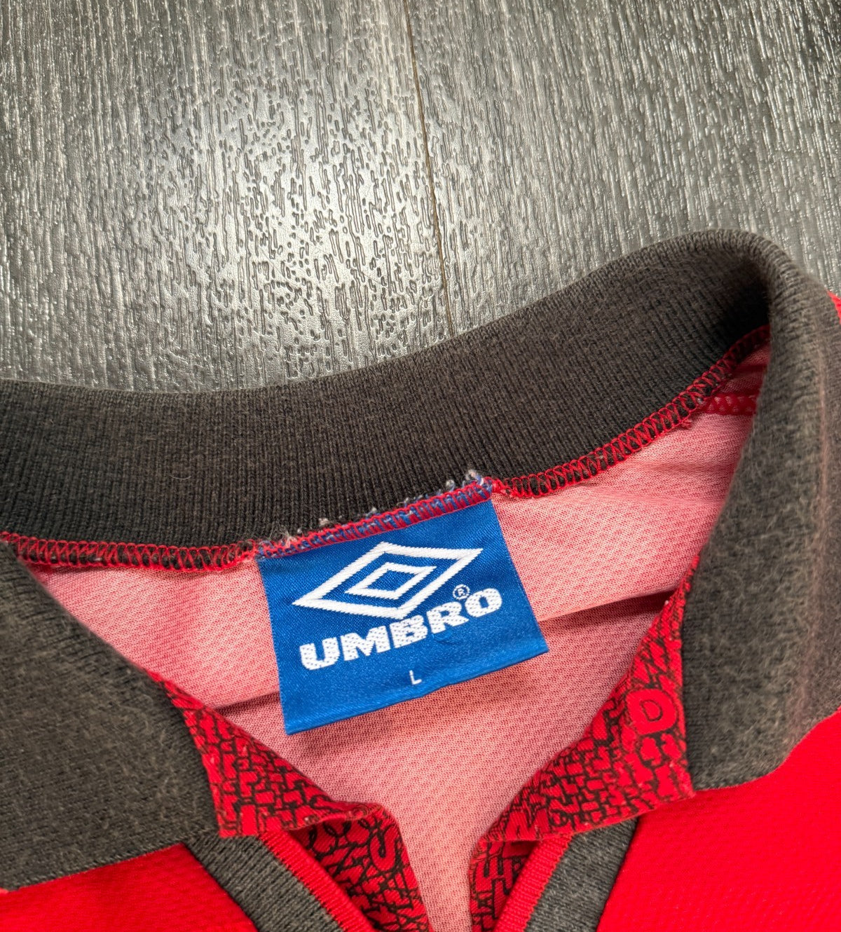 Original Umbro Manchester United 1994/1995 Home Shirt Mens Large2