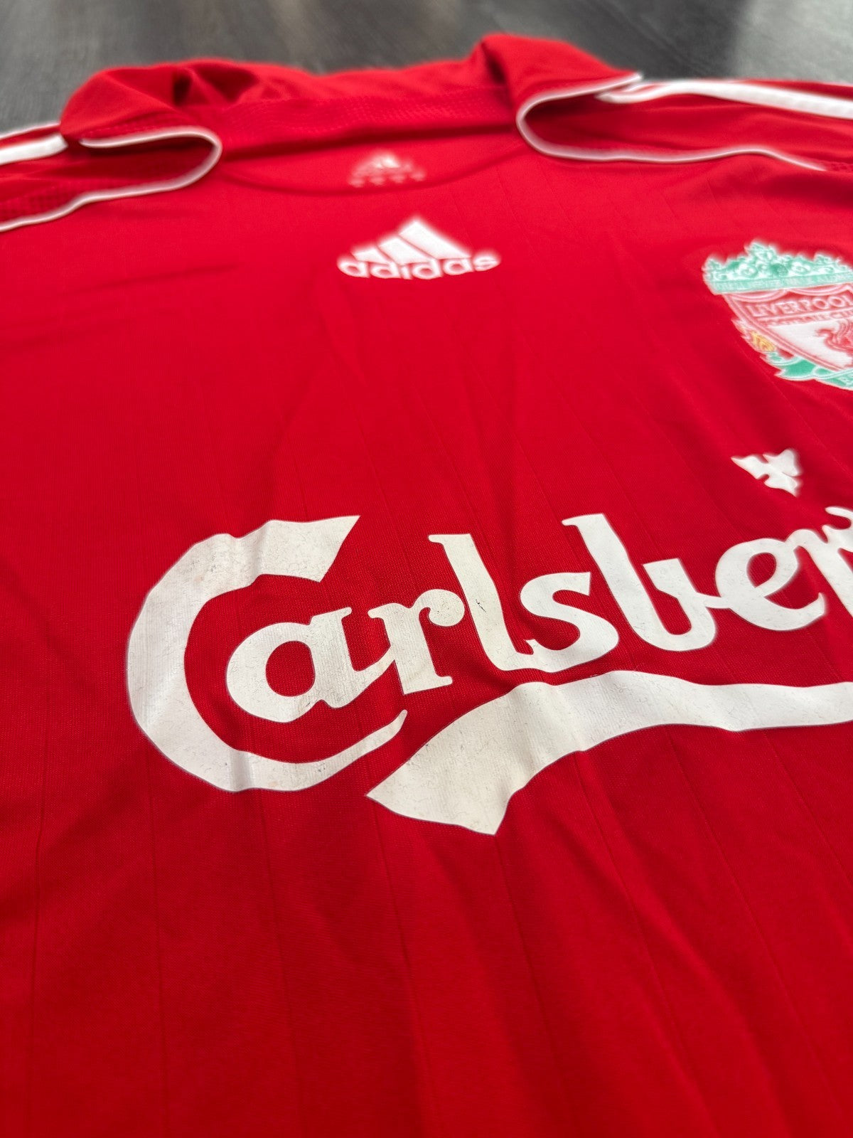 Original Adidas Liverpool 2006/2007 Home Shirt Mens Extra Large XL3
