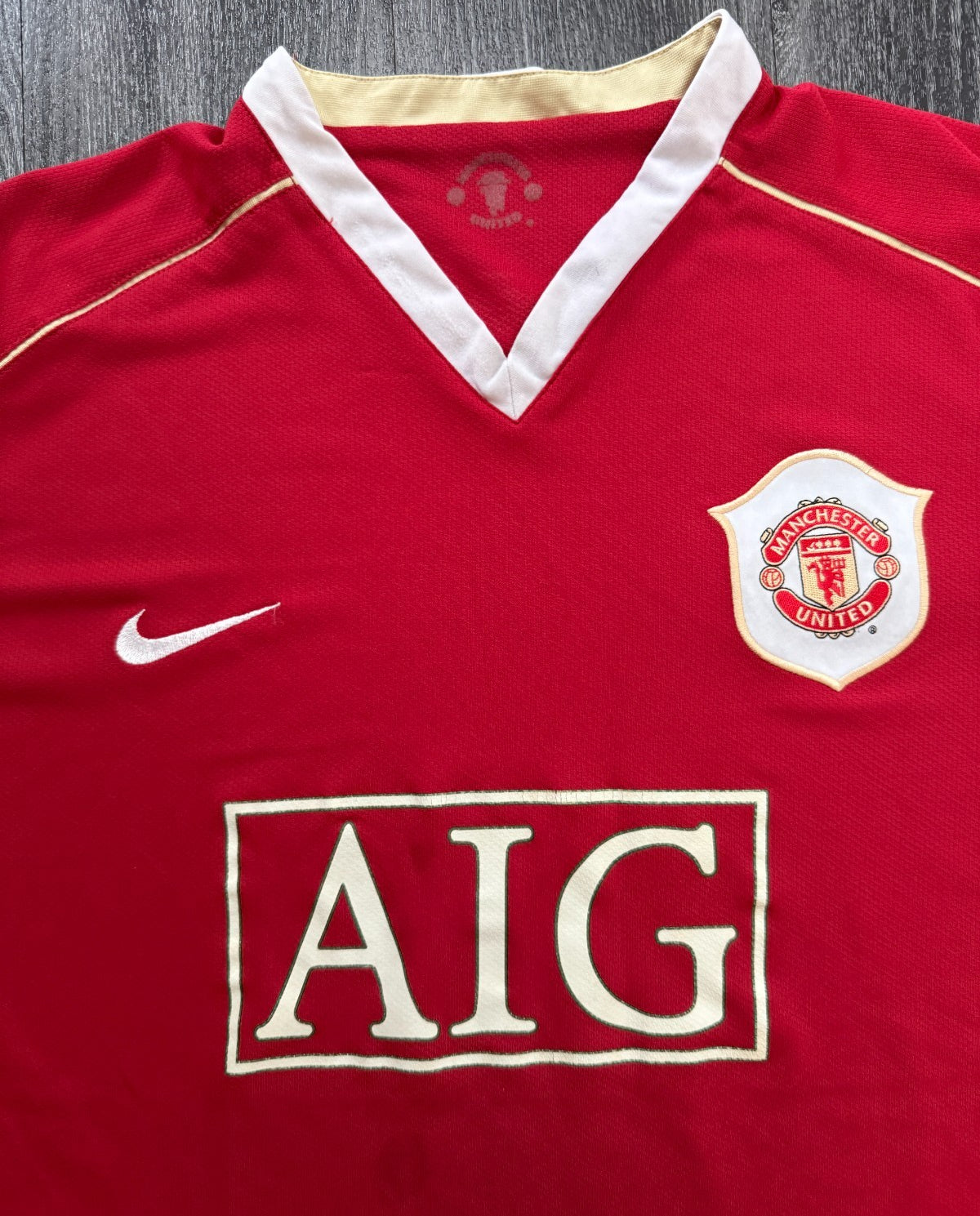 Original Nike Manchester United 2006/2007 Home Shirt Mens 3XL XXXL1